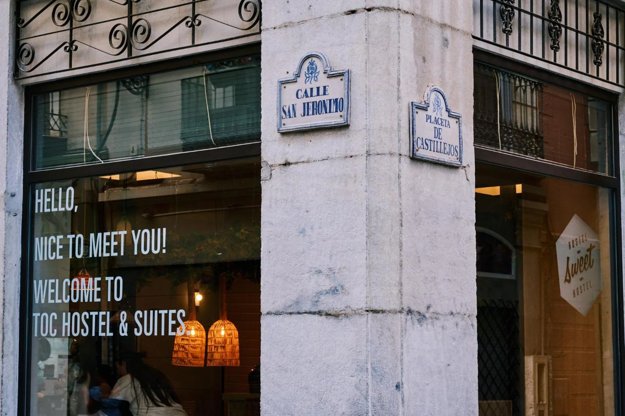 Property building in Toc Hostel Granada