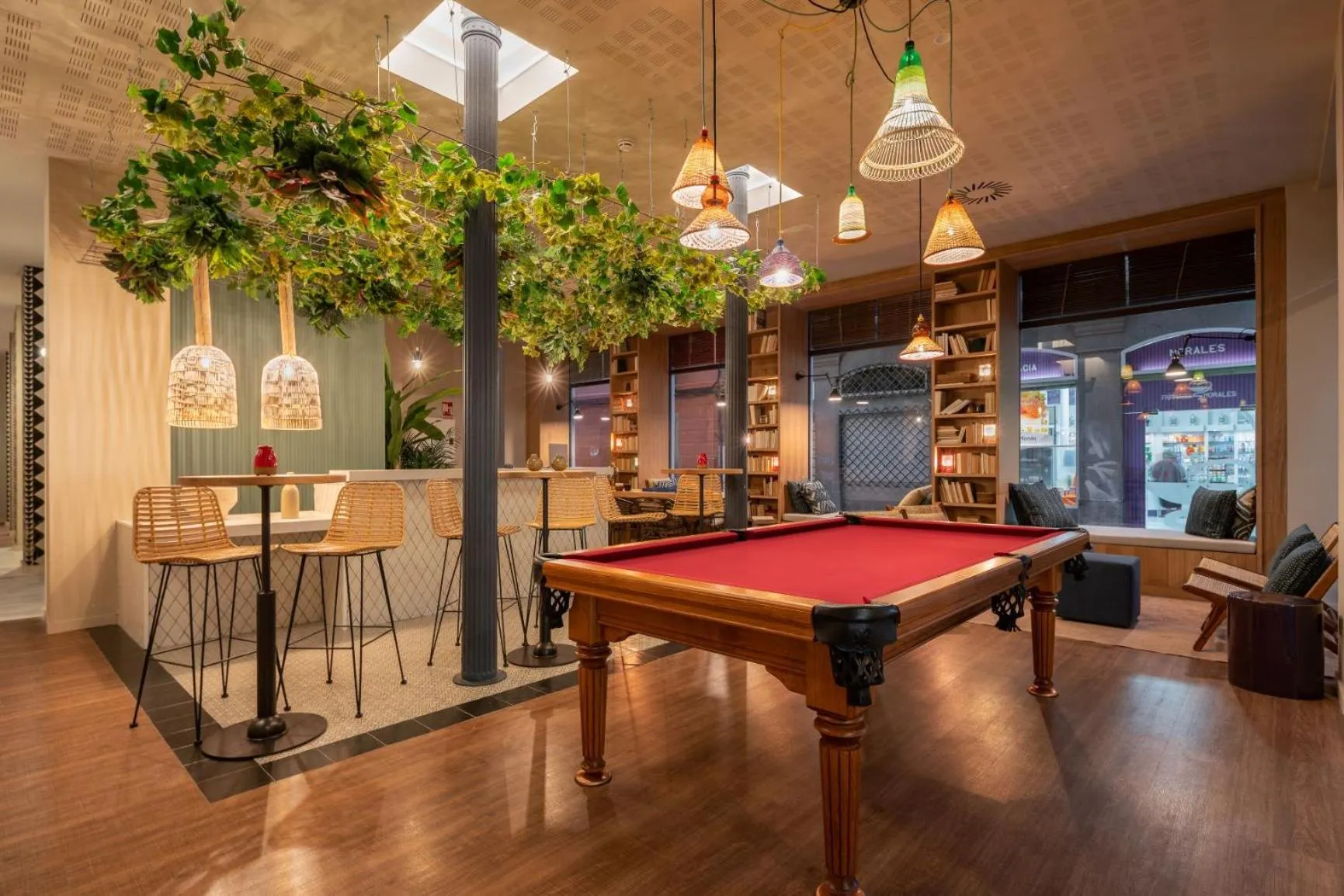 Billiard in Toc Hostel Granada