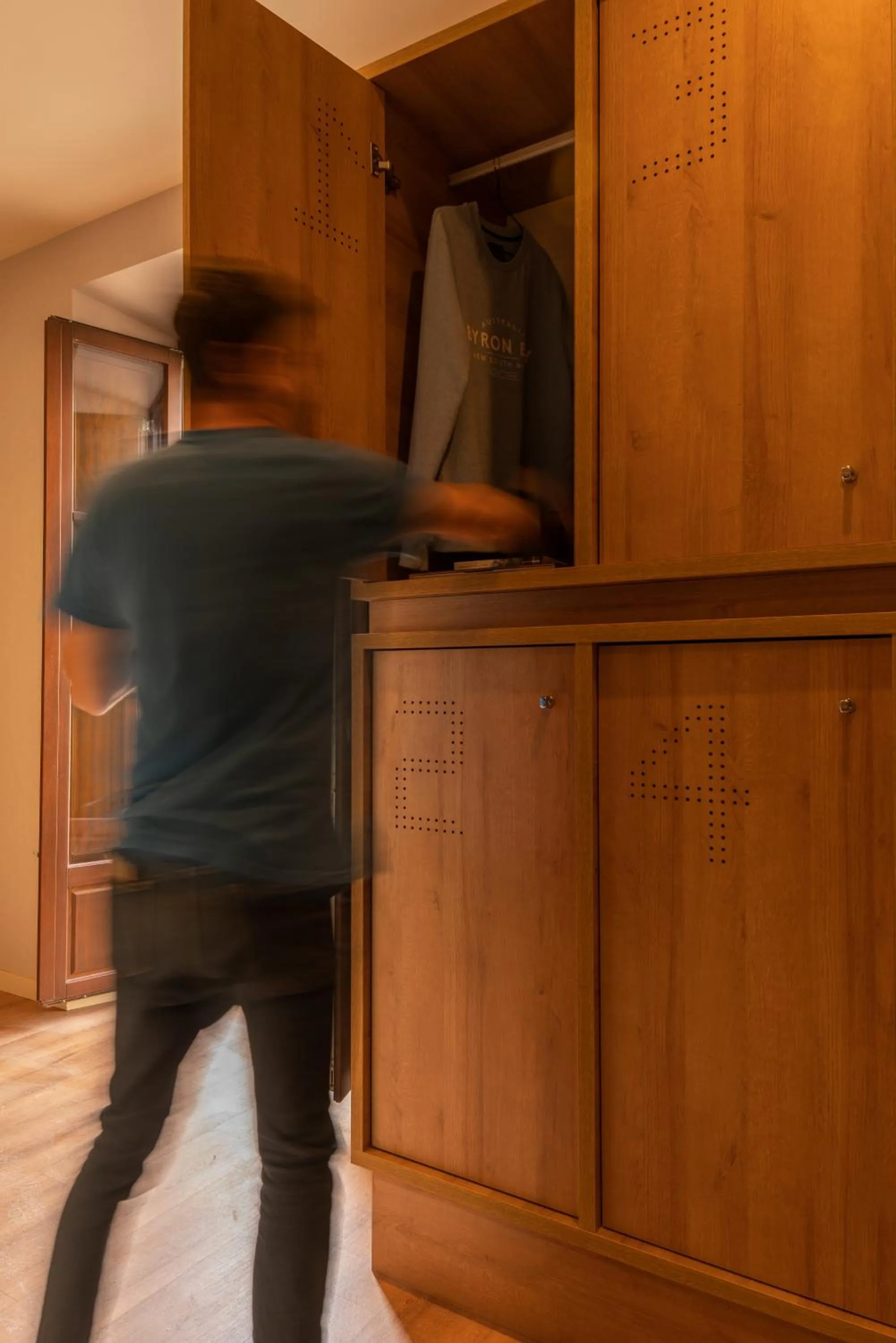 Decorative detail in Toc Hostel Granada