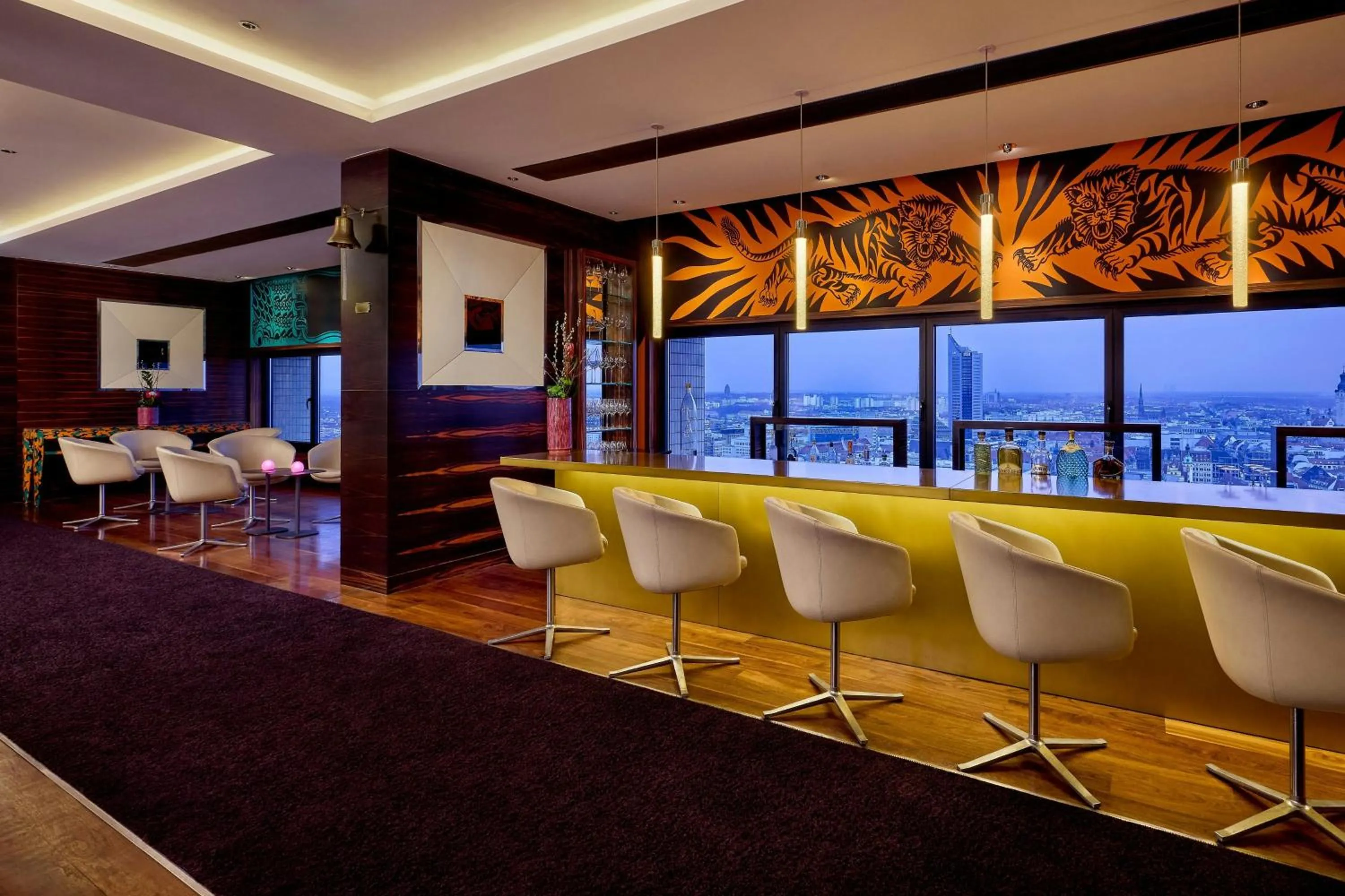 Lounge or bar in The Westin Leipzig