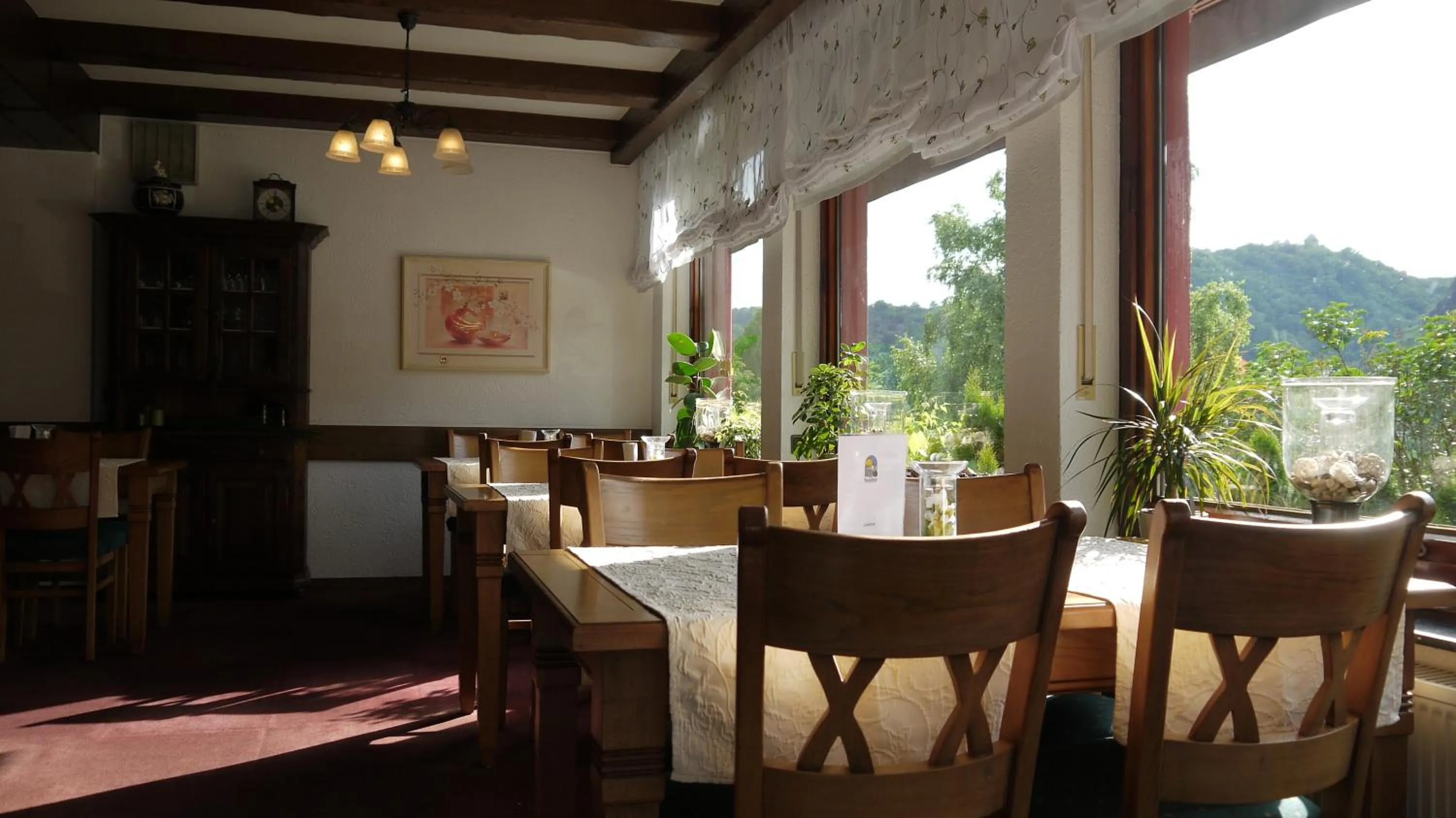 Dining area in Hotel-garni-Kachelburg