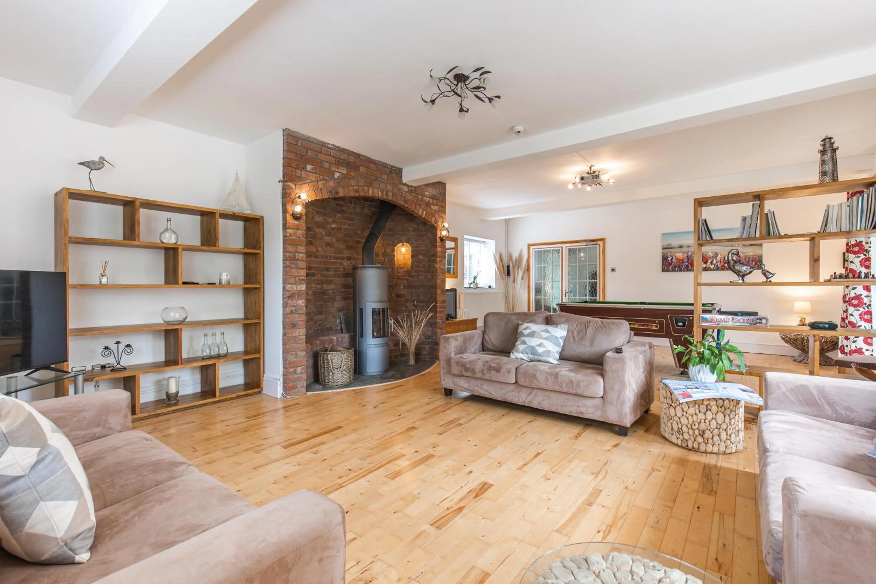 Living room in Lakeside Old Hunstanton