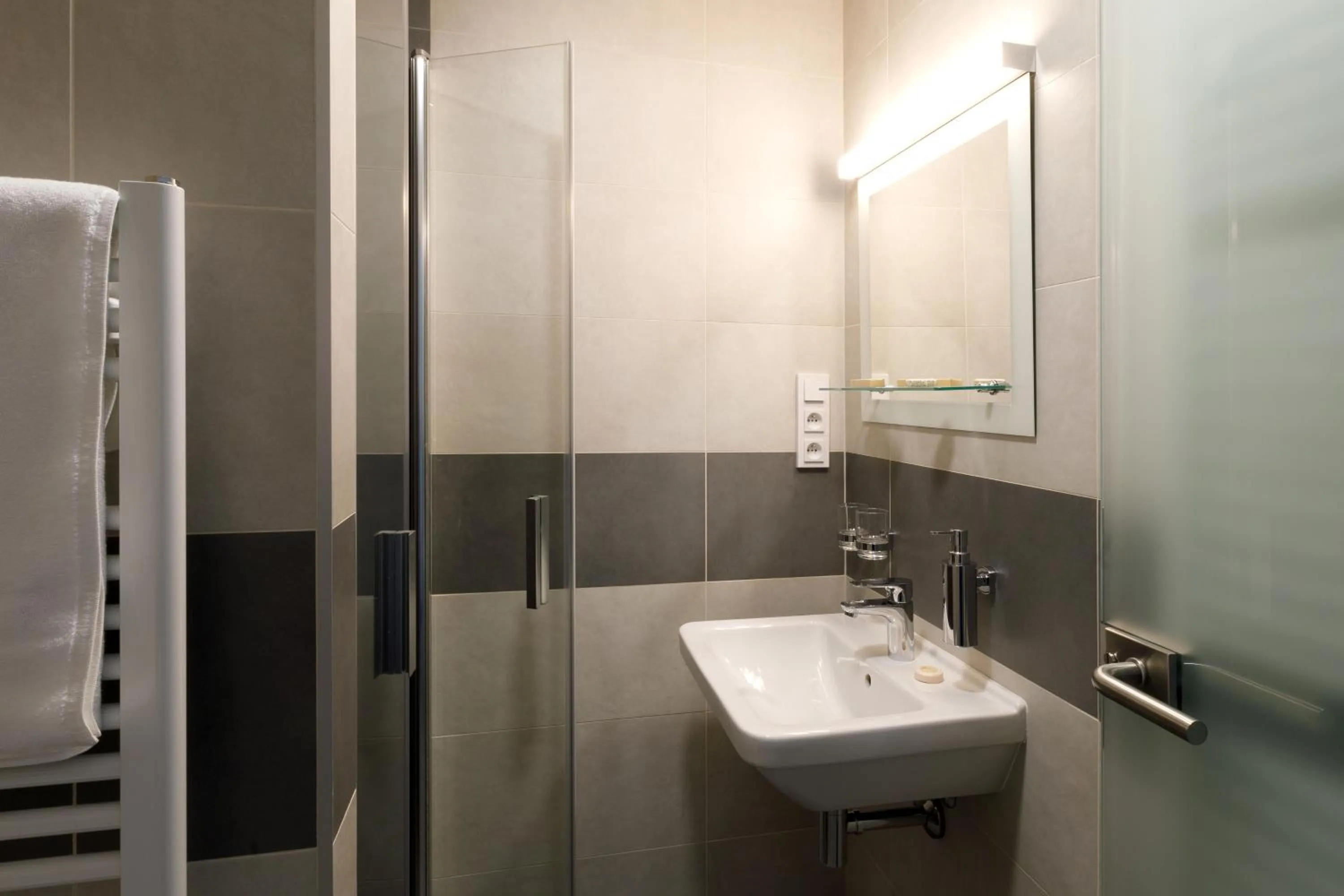 Bathroom in Sporthotel Olympia