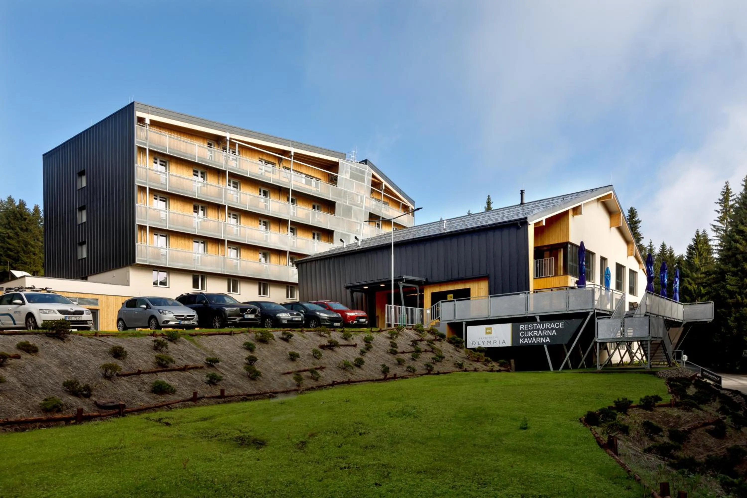 Property building in Sporthotel Olympia