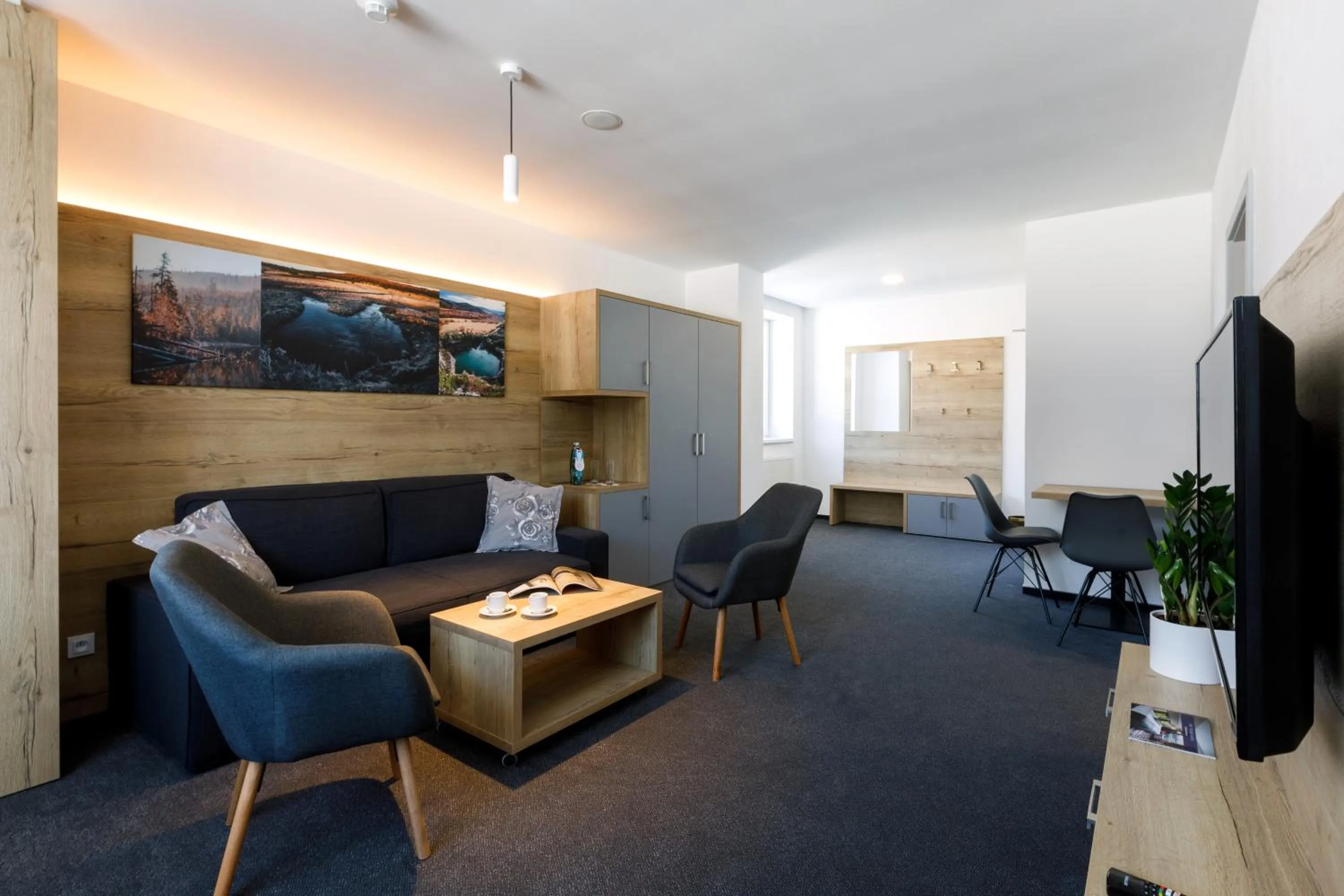 Living room in Sporthotel Olympia