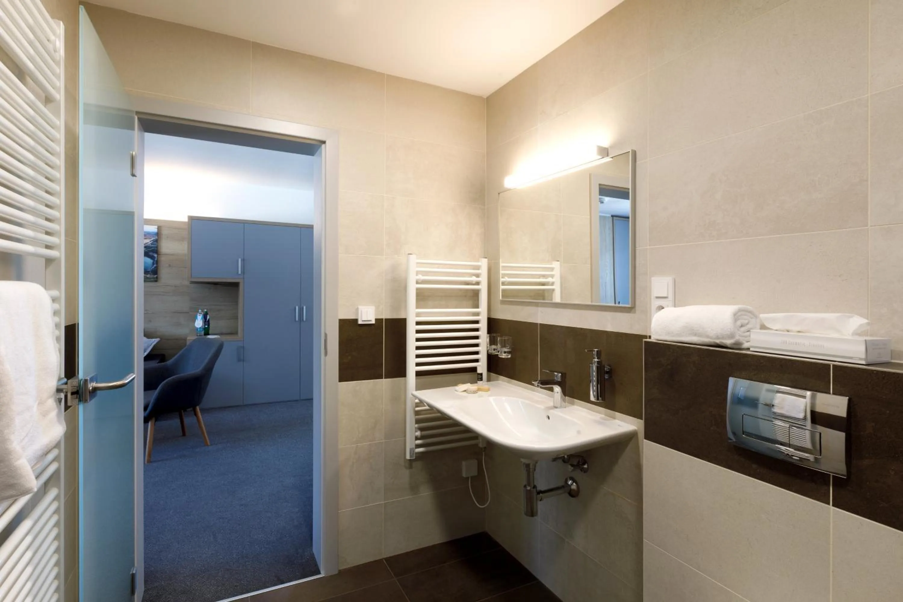 Bathroom in Sporthotel Olympia