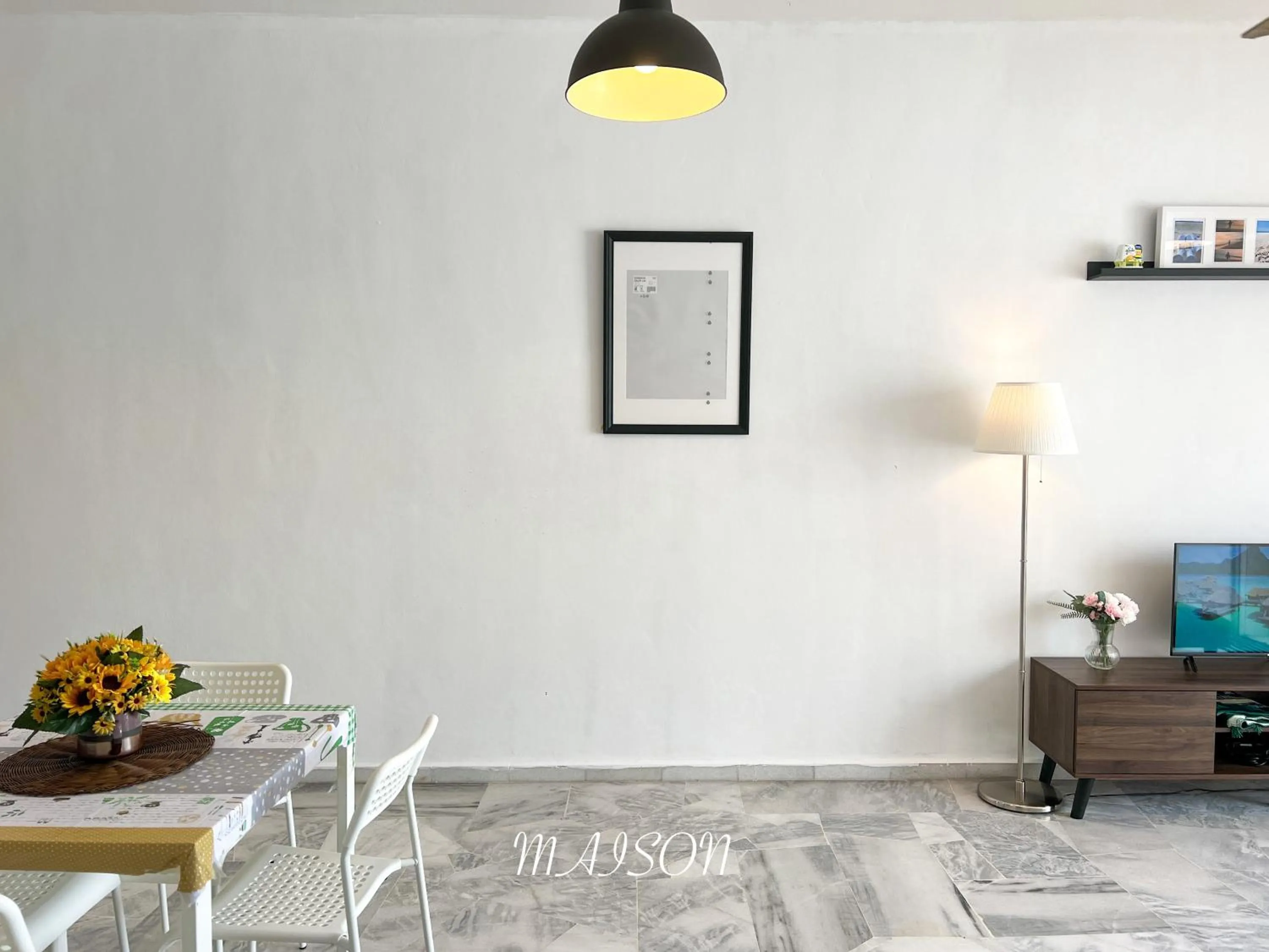 Living room in Maison Seaview Suites Port Dickson