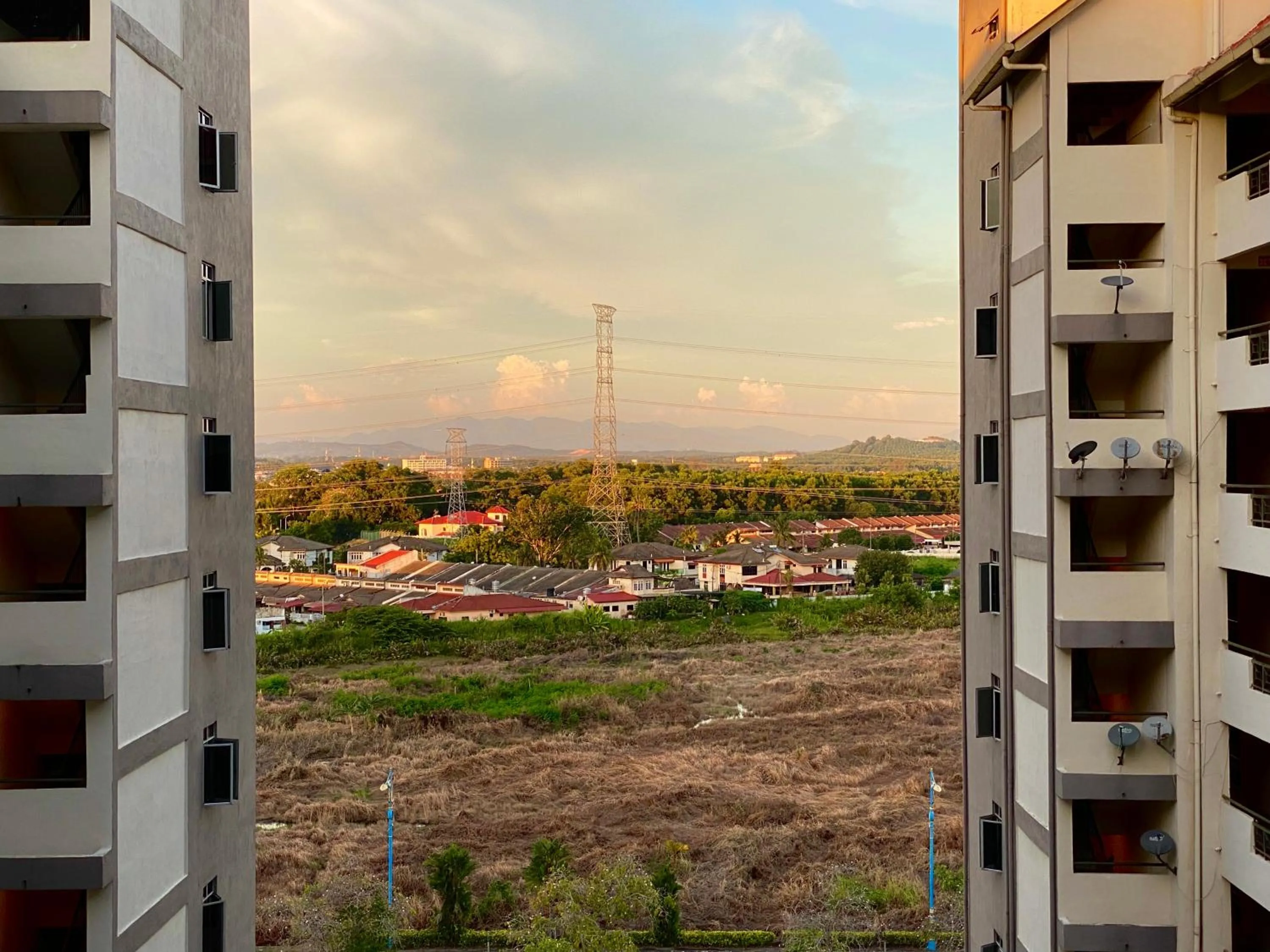 City view in Maison Seaview Suites Port Dickson