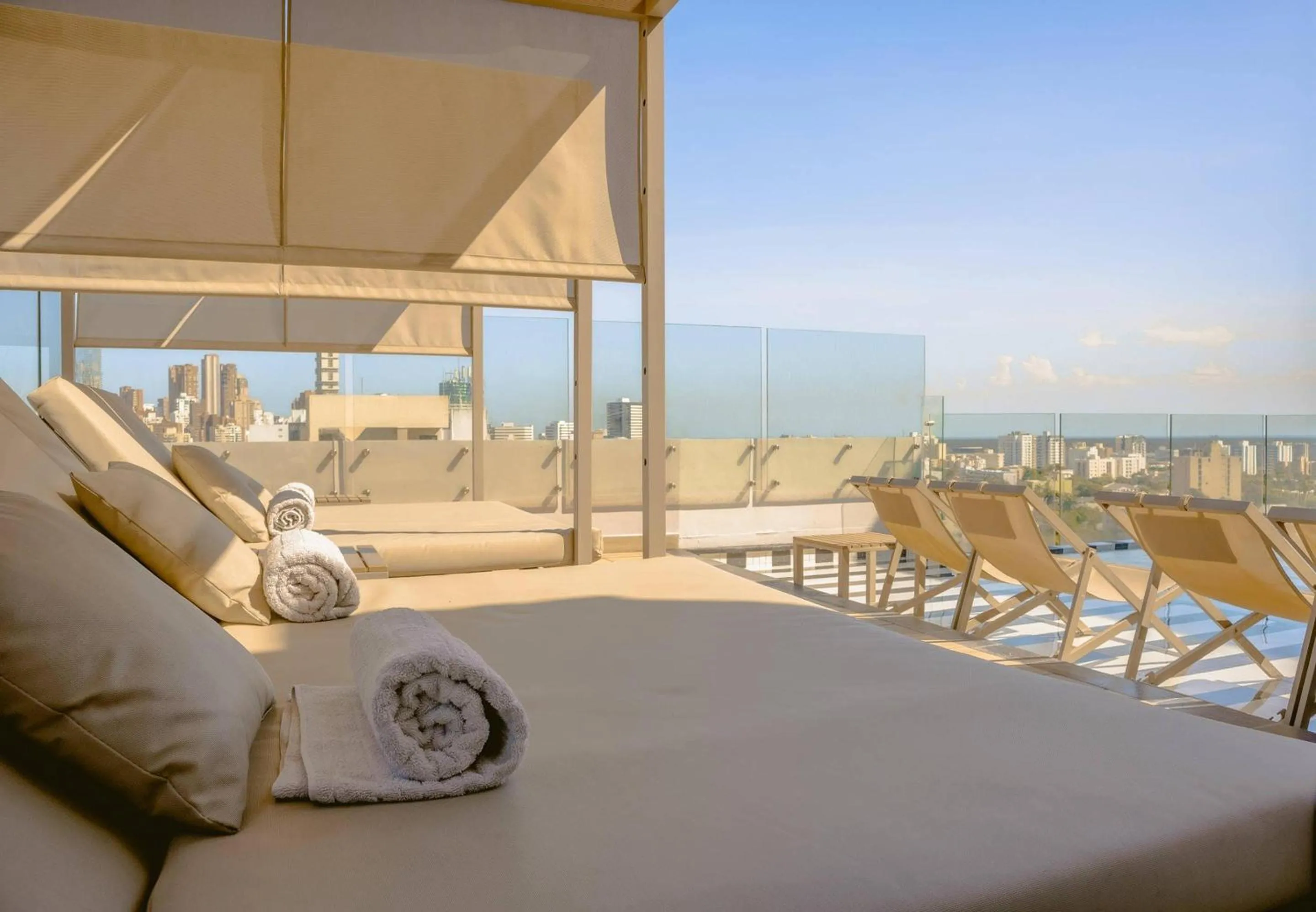 Swimming pool in Faranda Collection Barranquilla, a member of Radisson Individuals