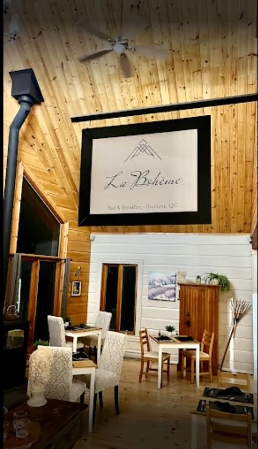 fireplace in La Bohème - Bed & Breakfast