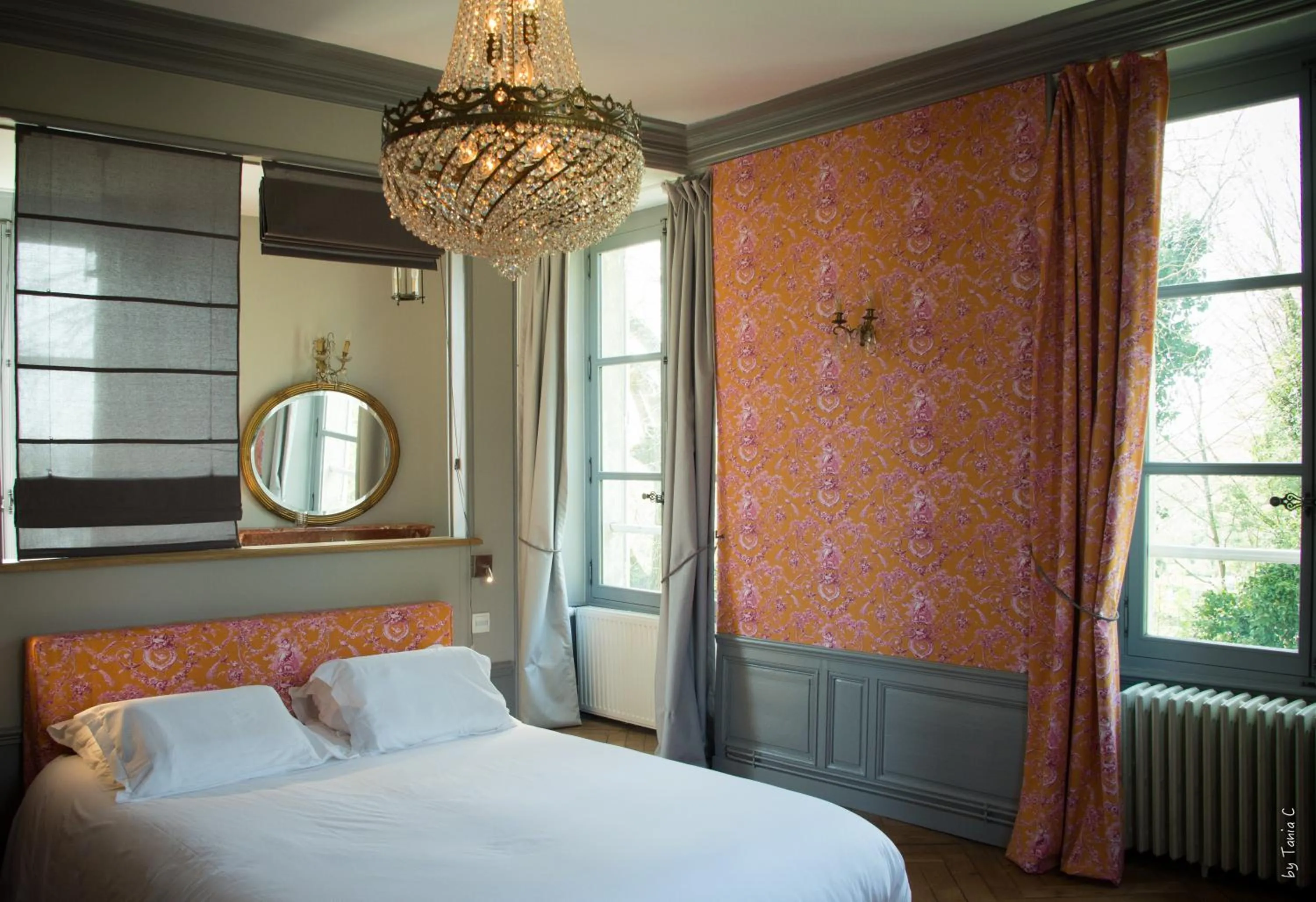 Bed in Chambres d'hôtes de Parseval