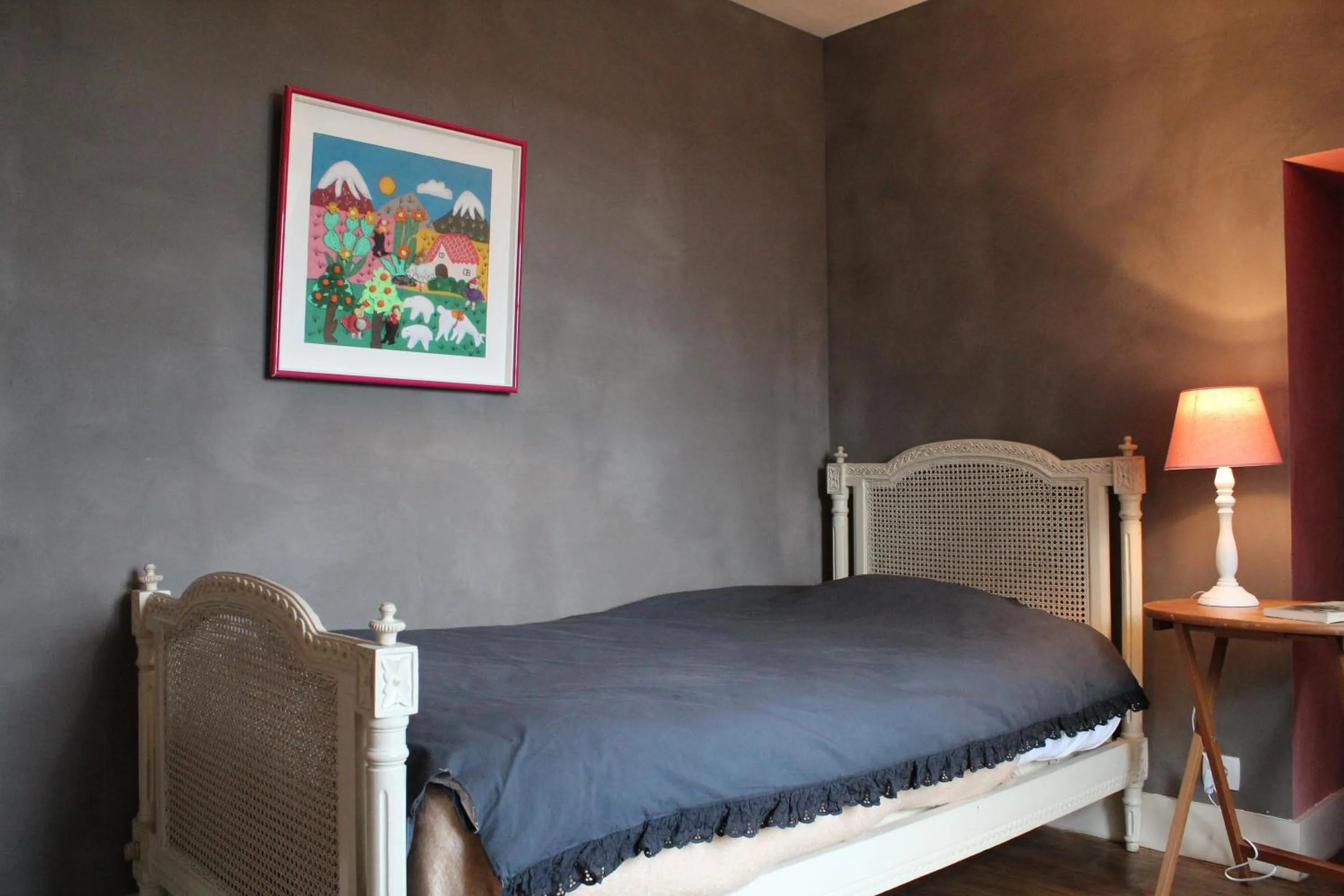 Bed in Chambres d'hôtes de Parseval
