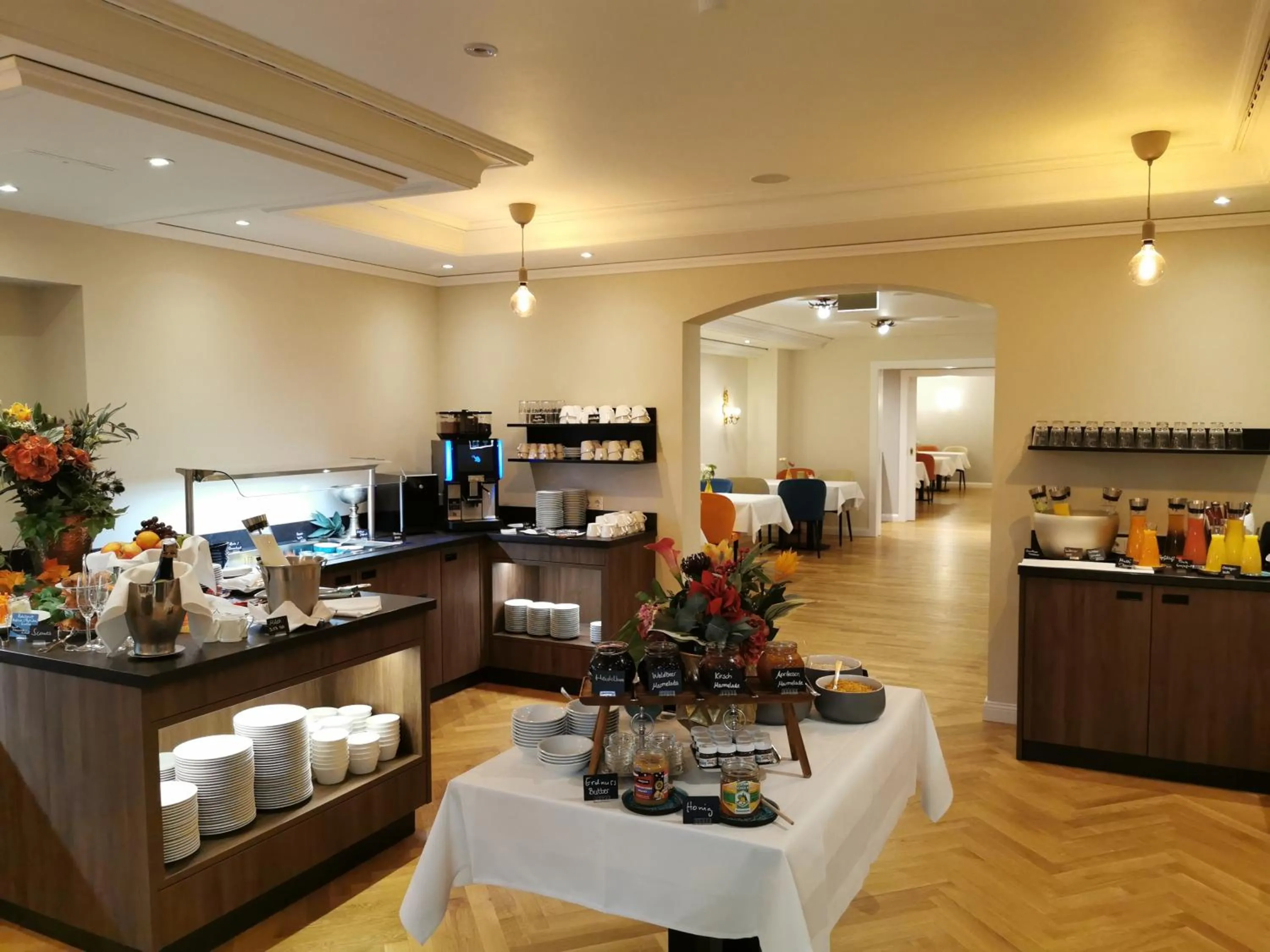 Breakfast in Romantik Hotel-Restaurant Altenberger Hof