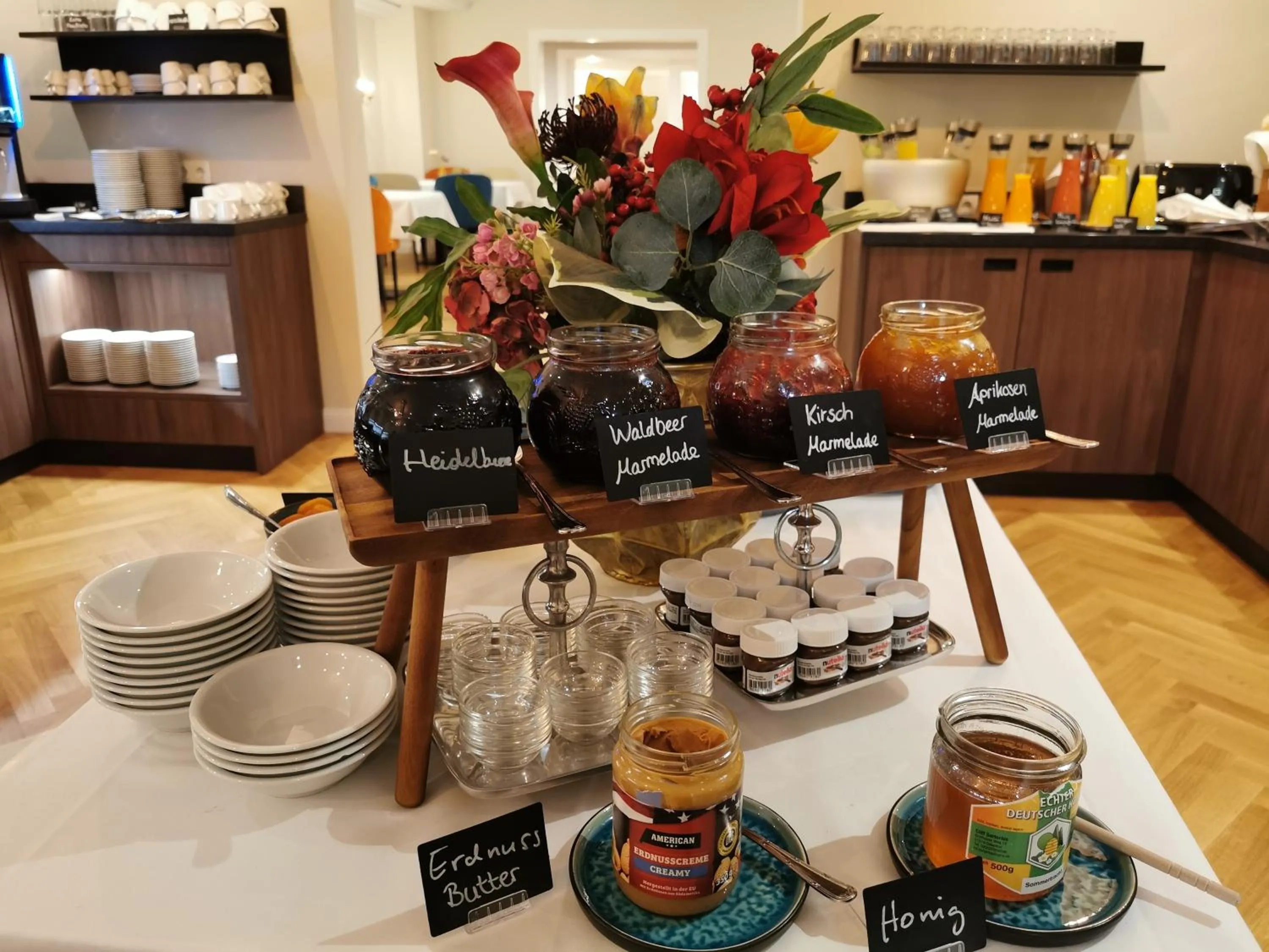 Breakfast in Romantik Hotel-Restaurant Altenberger Hof