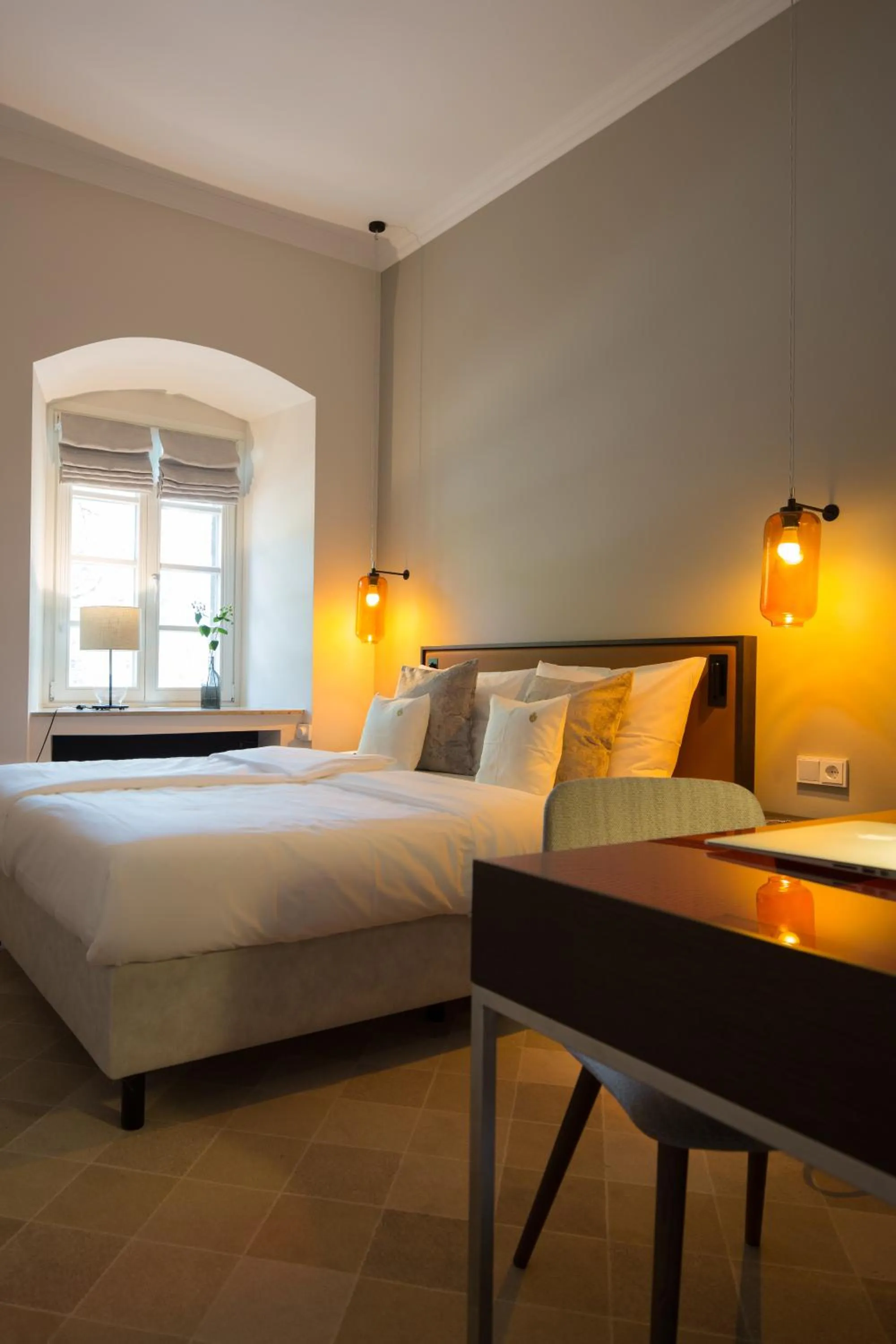 Bed in Romantik Hotel-Restaurant Altenberger Hof