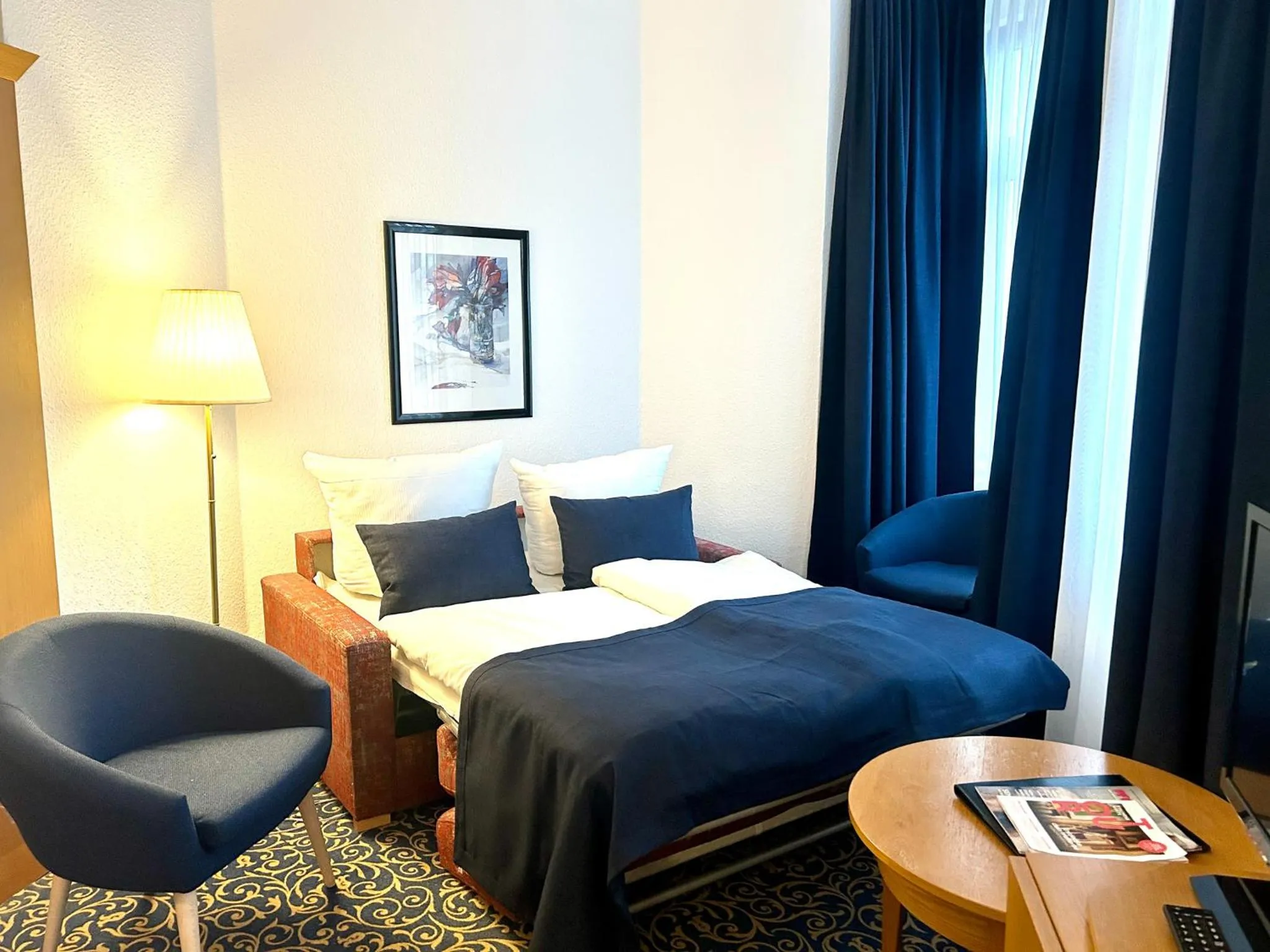 Bed in Hotel am Kurpark