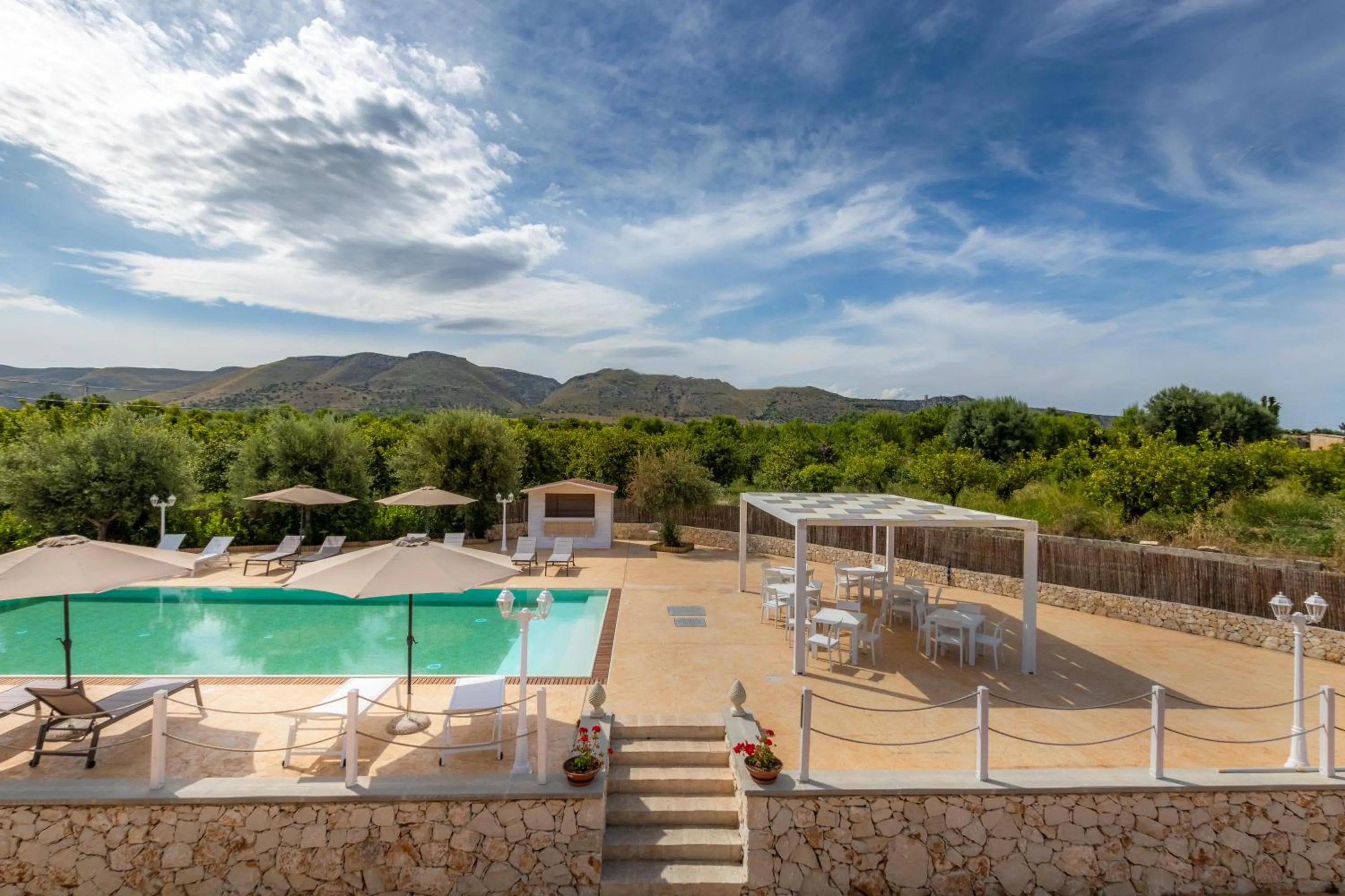 Swimming pool in Tramonto Ibleo Resort