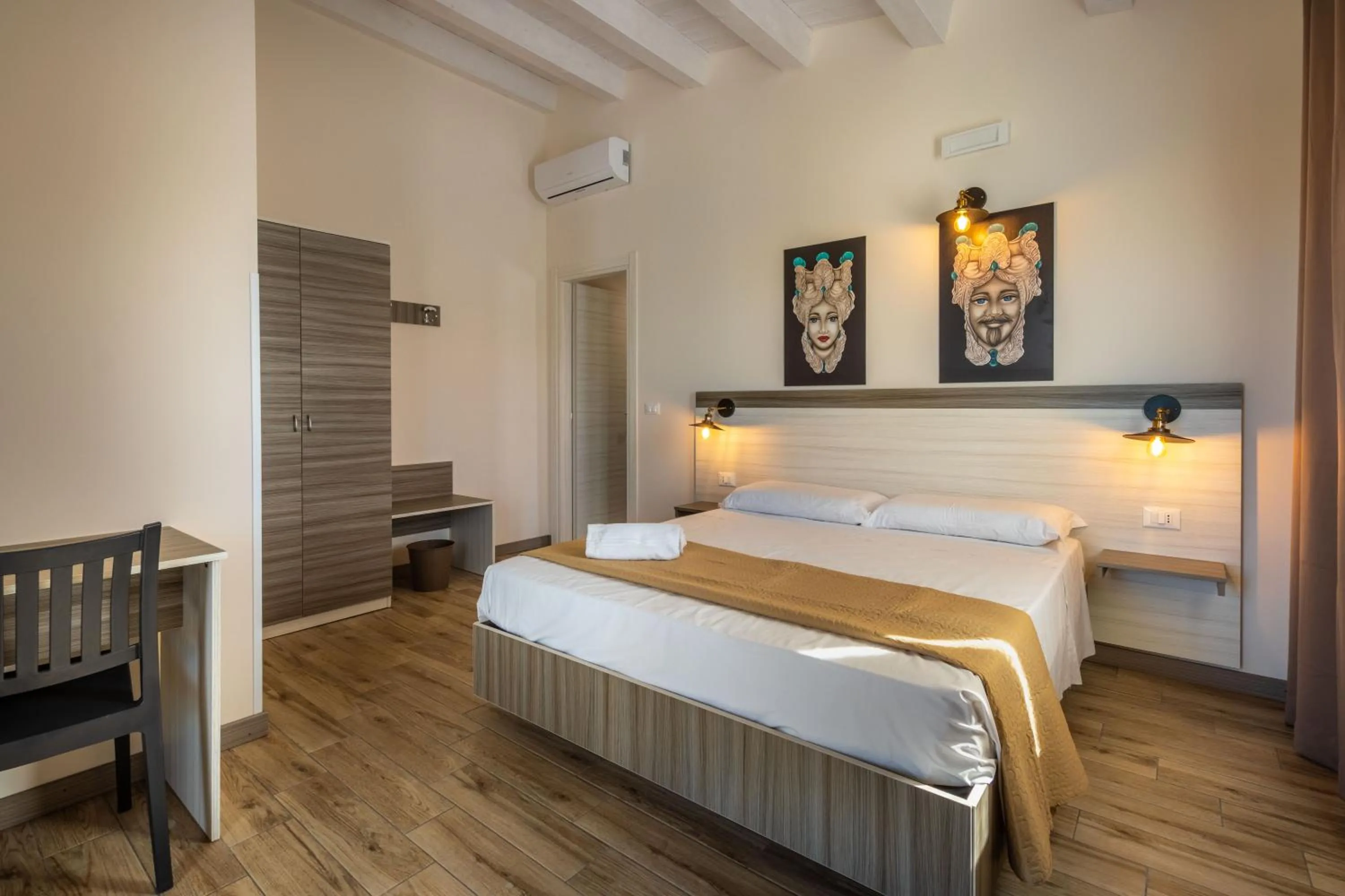 Bed in Tramonto Ibleo Resort