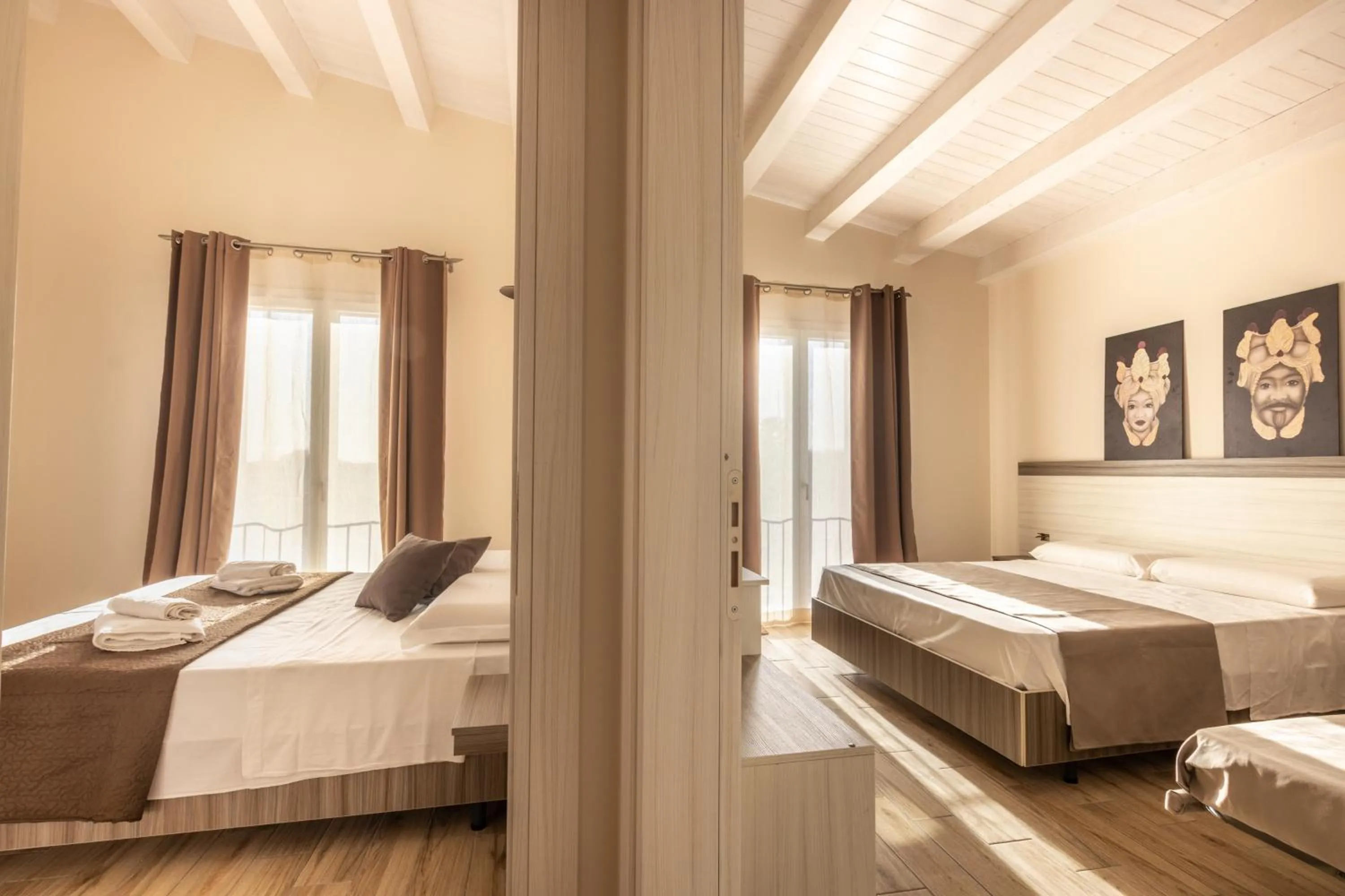 Bed in Tramonto Ibleo Resort