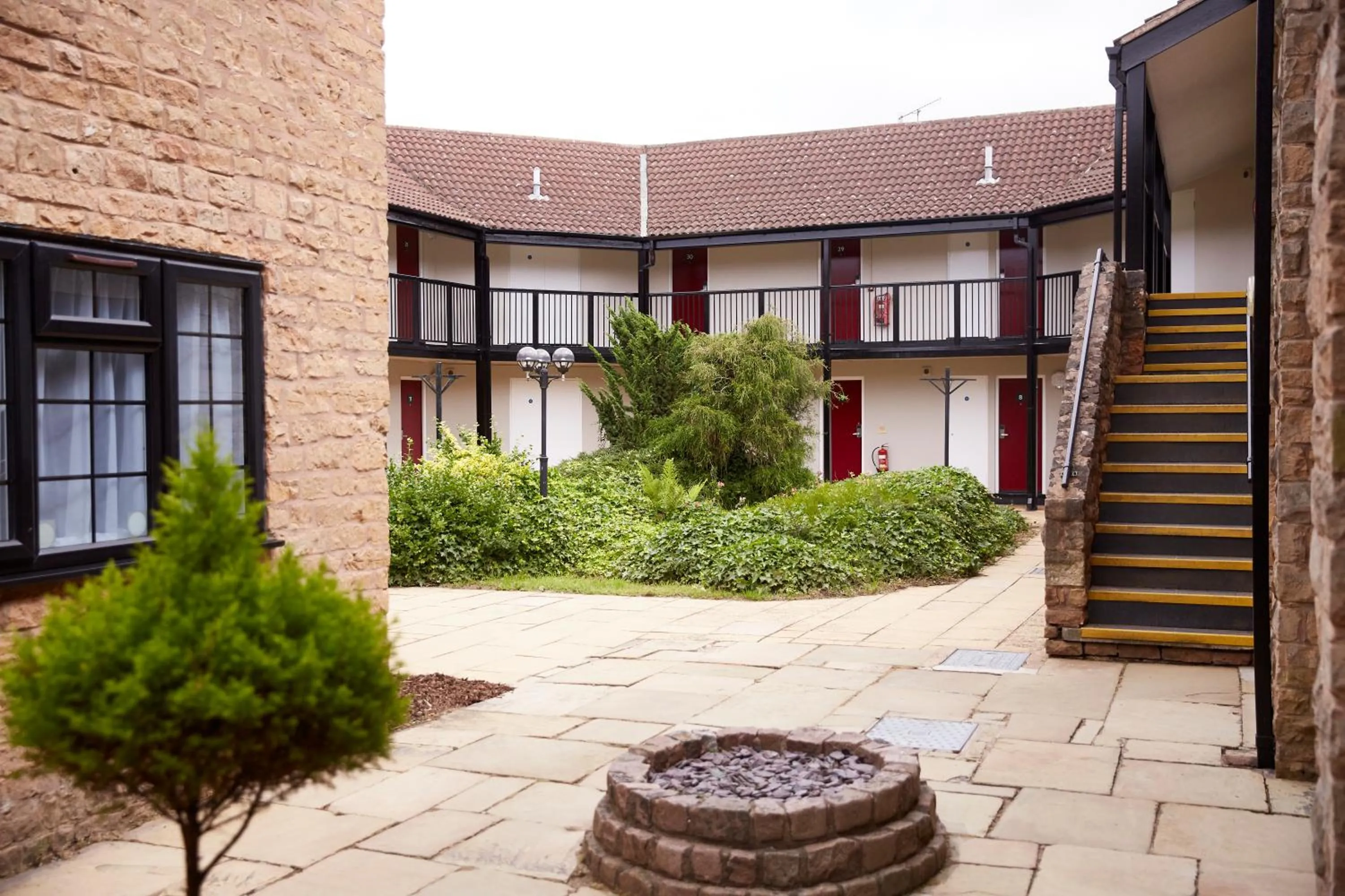 Inner courtyard view in The Bowman by Greene King Inns