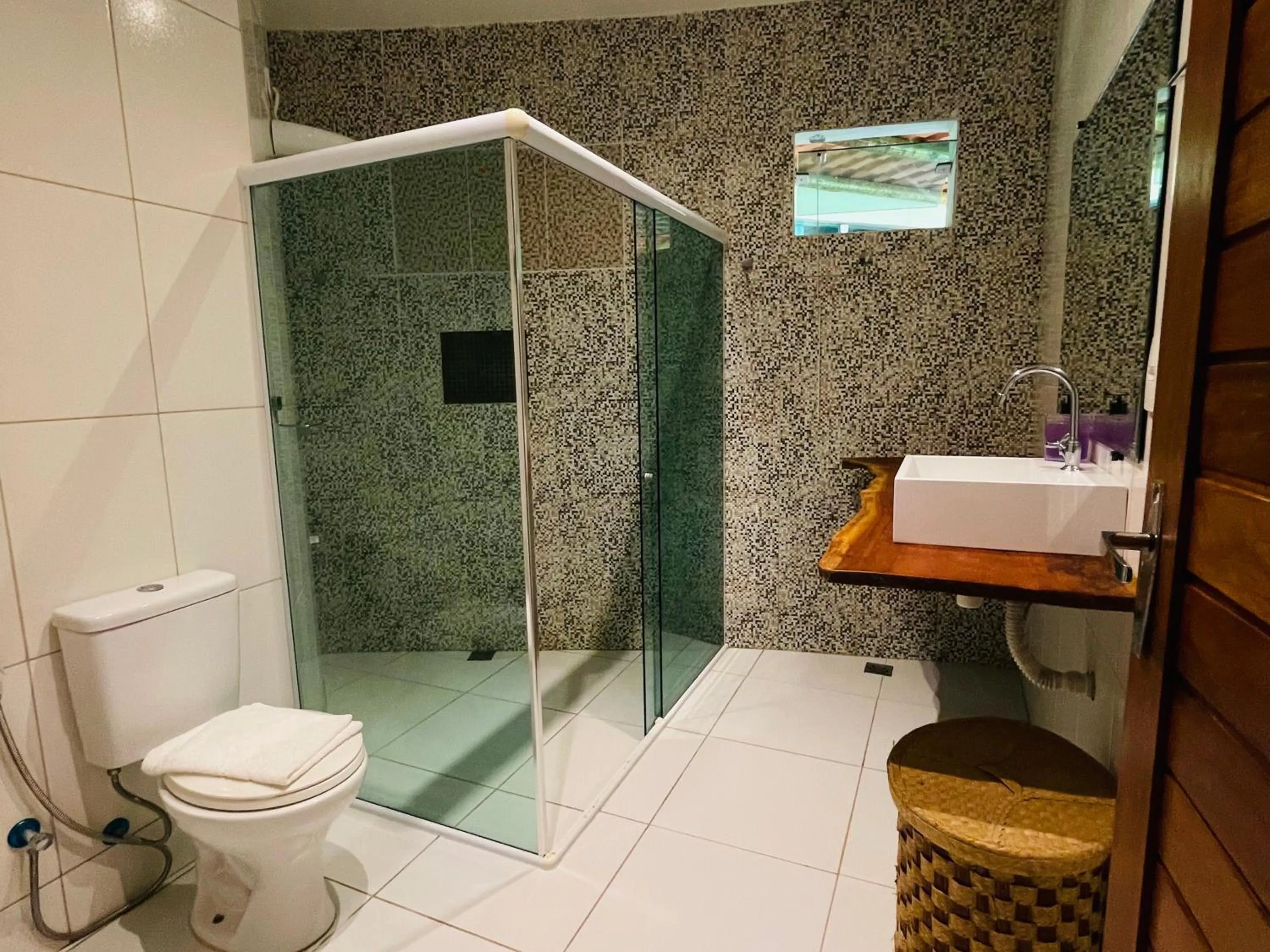 Bathroom in POUSADA PONTA DA ASA