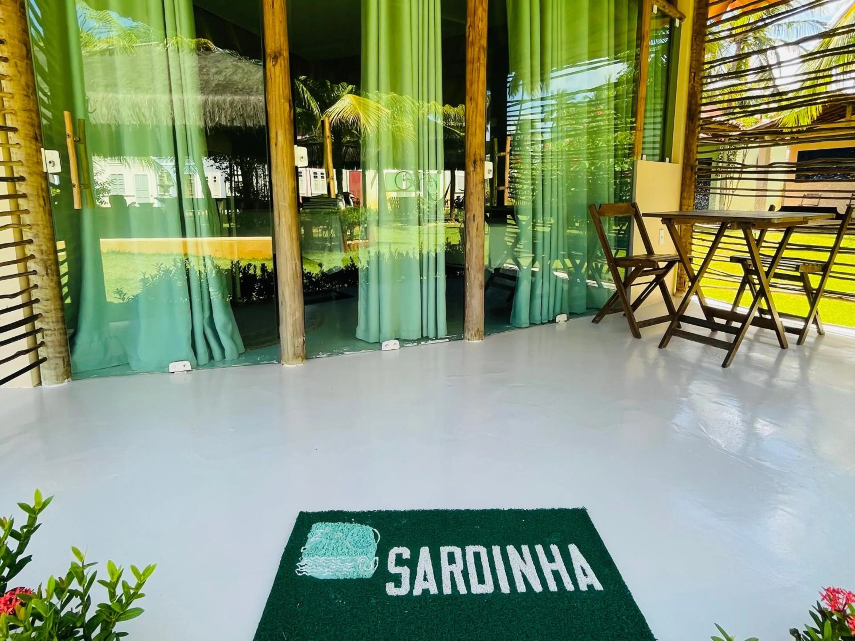 Patio in POUSADA PONTA DA ASA