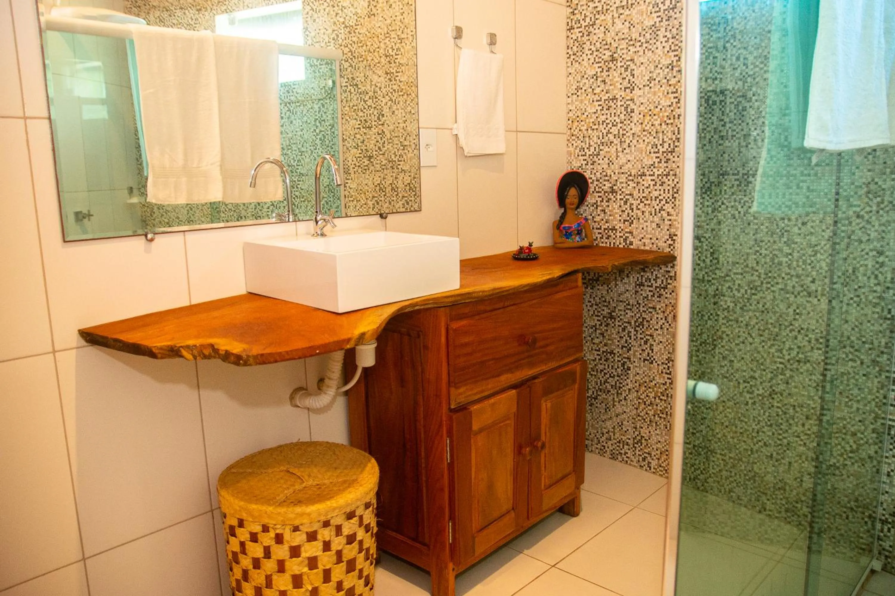 Bathroom in POUSADA PONTA DA ASA