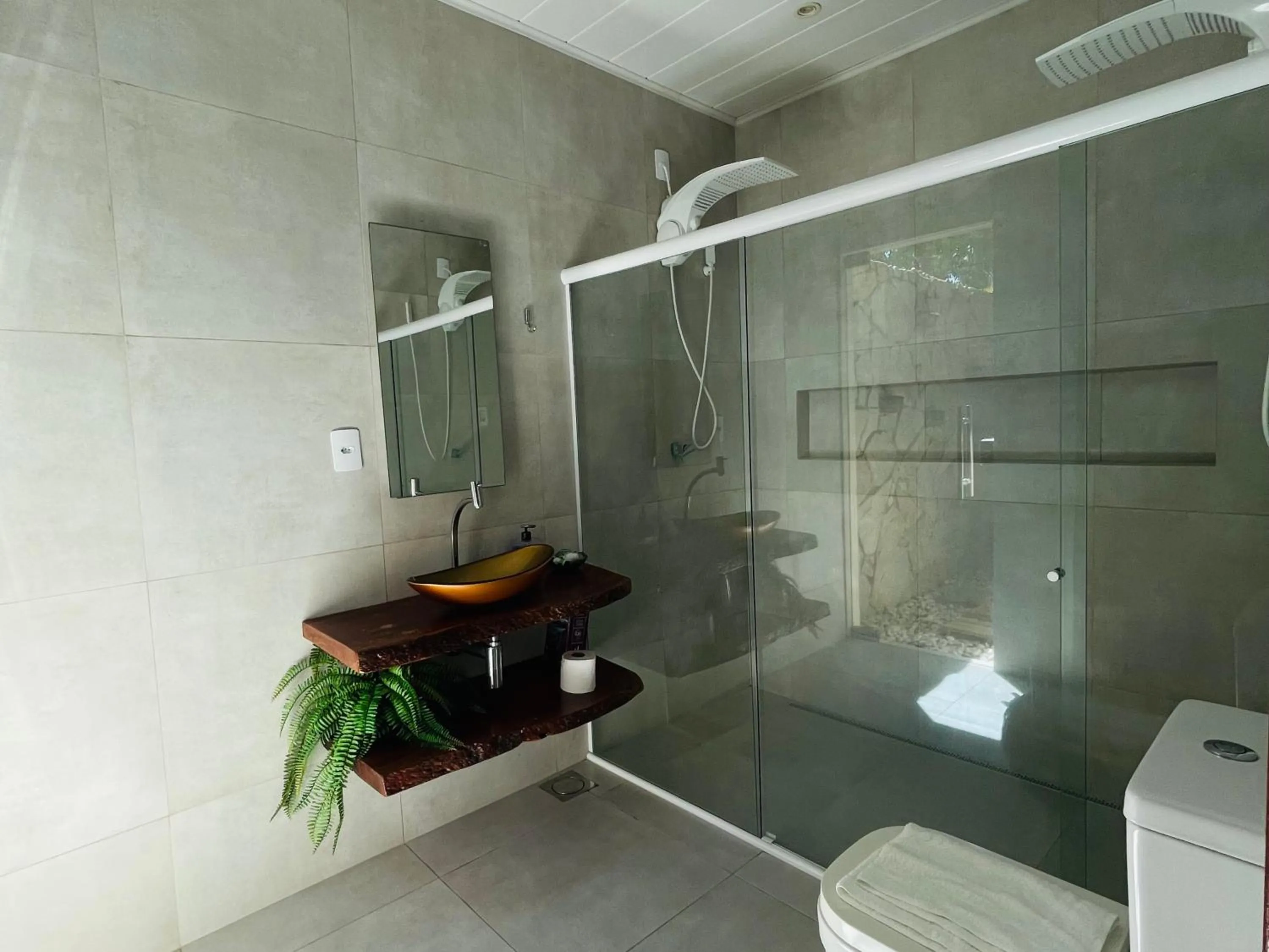 Bathroom in POUSADA PONTA DA ASA