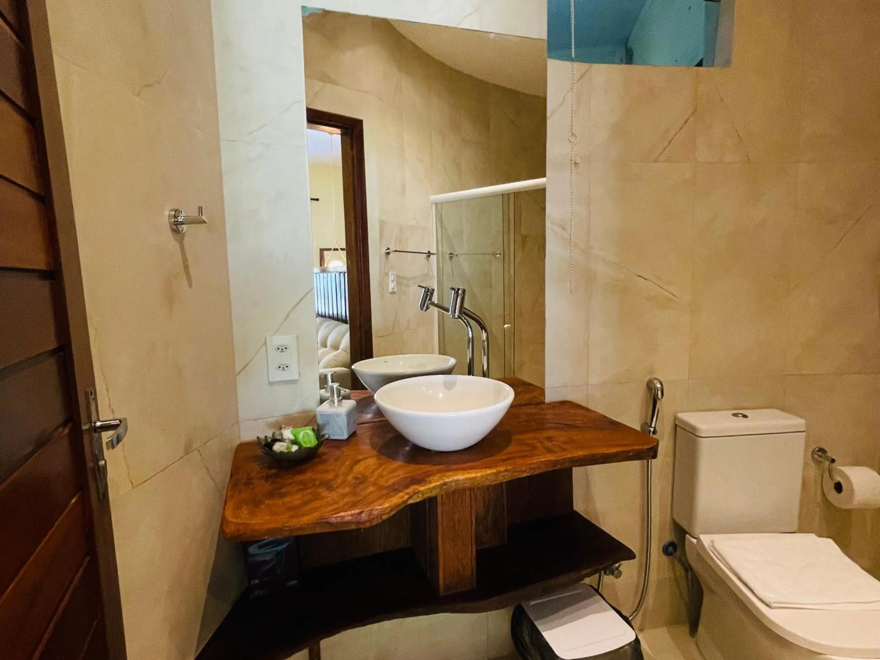 Bathroom in POUSADA PONTA DA ASA