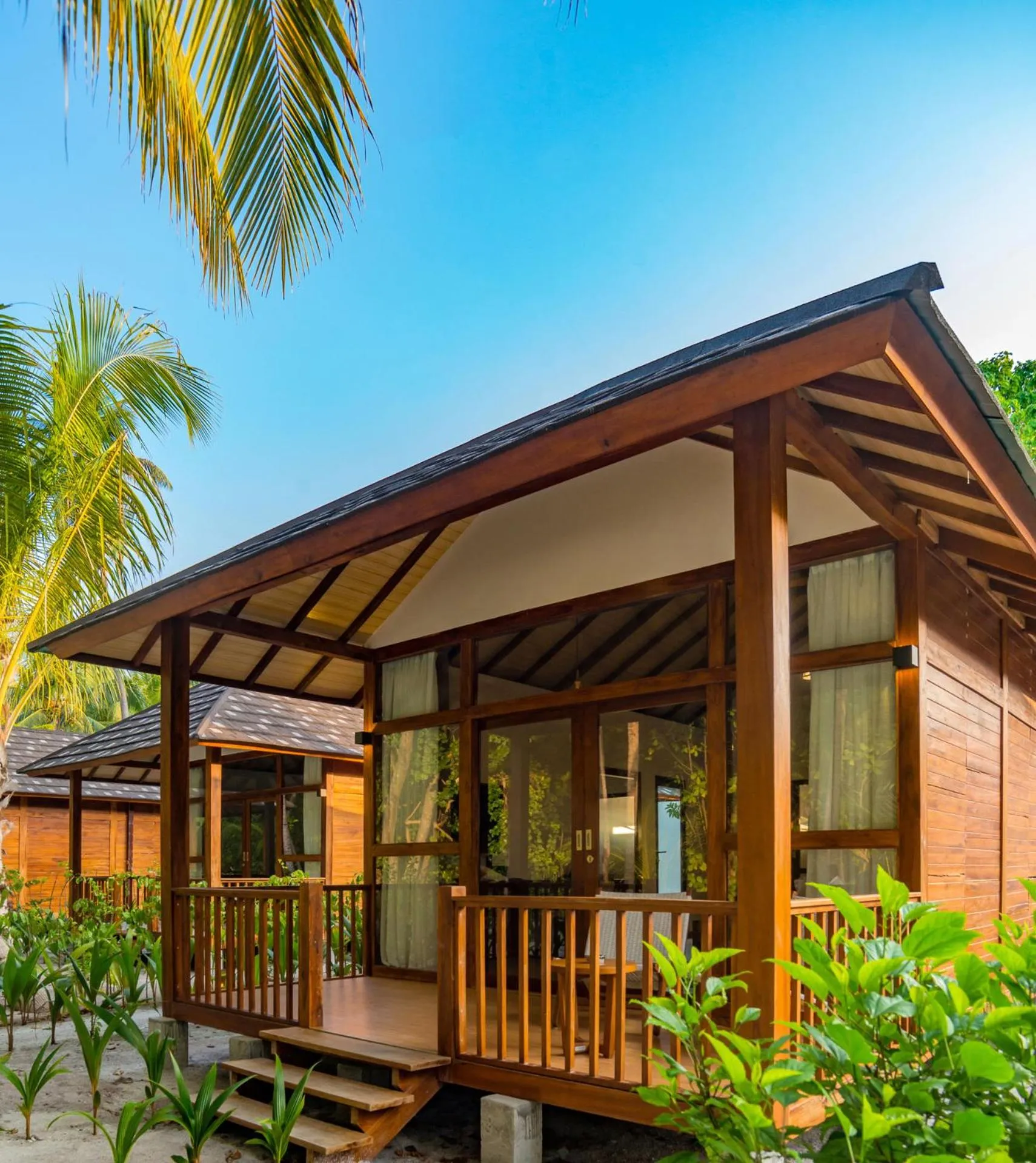 Facade/entrance in Fiyavalhu Resort Maldives