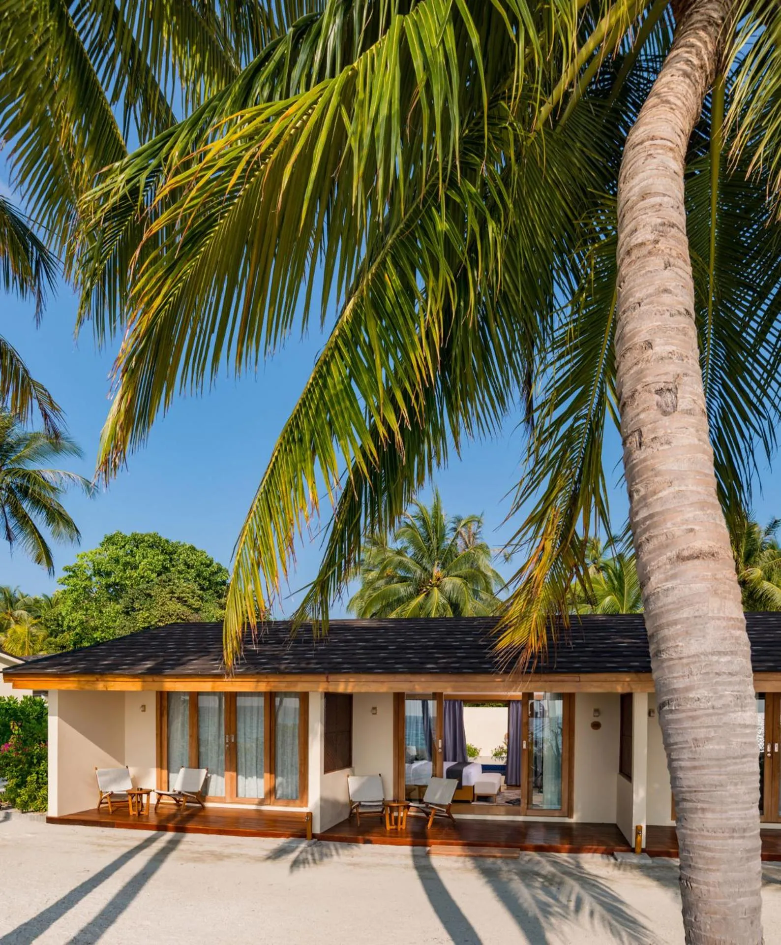 Facade/entrance in Fiyavalhu Resort Maldives