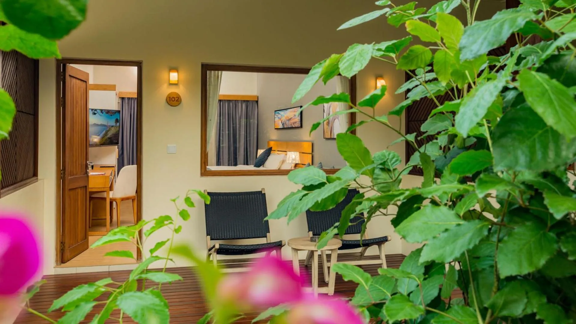 View (from property/room) in Fiyavalhu Resort Maldives