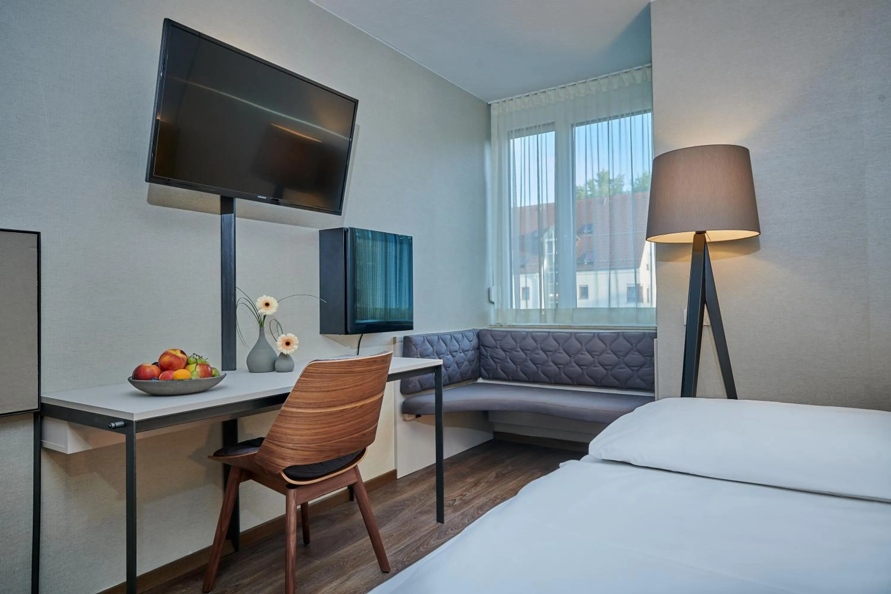 TV and multimedia, Bed in Ringhotel Gasthof Hasen