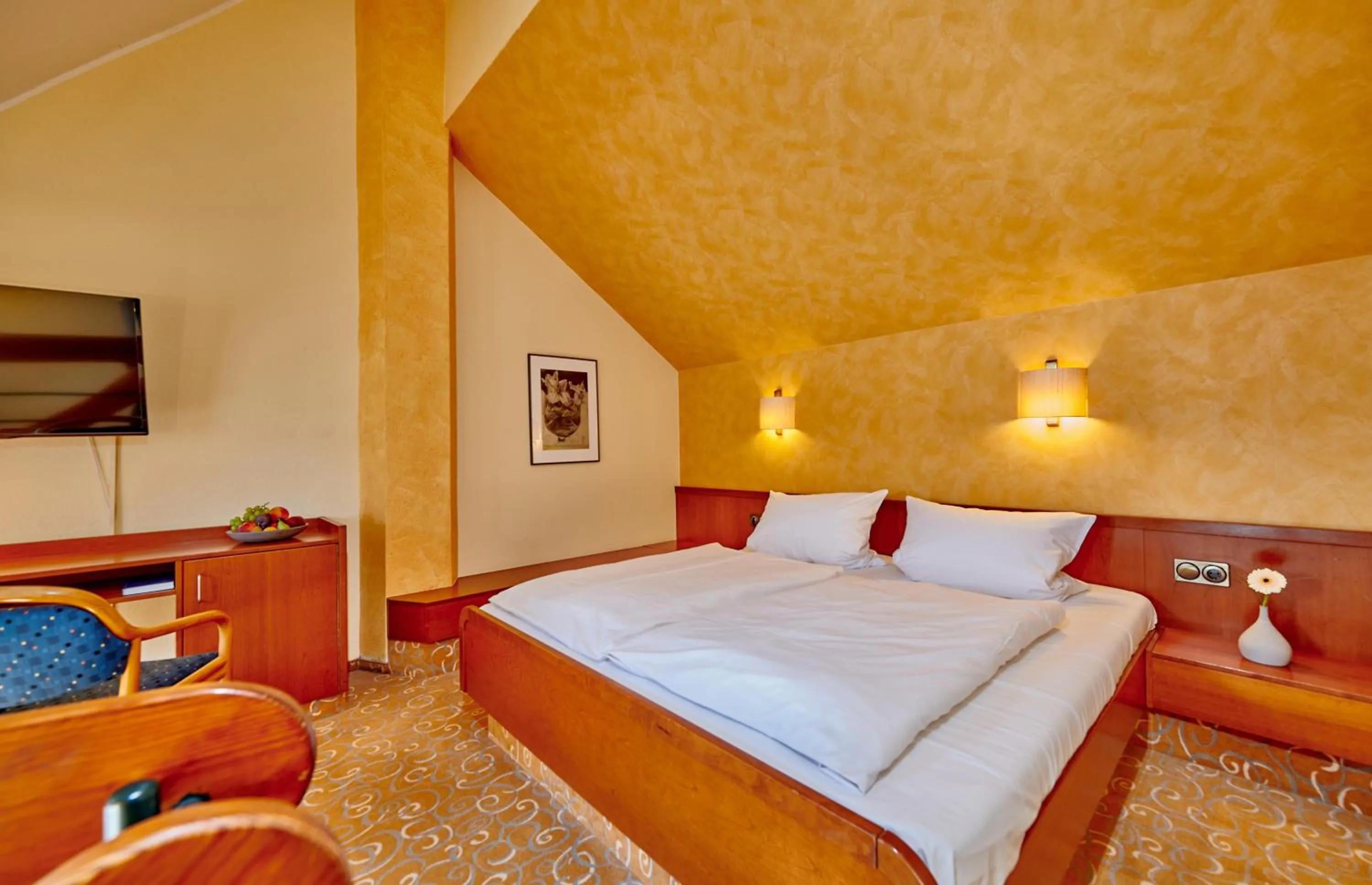 Bed in Ringhotel Gasthof Hasen