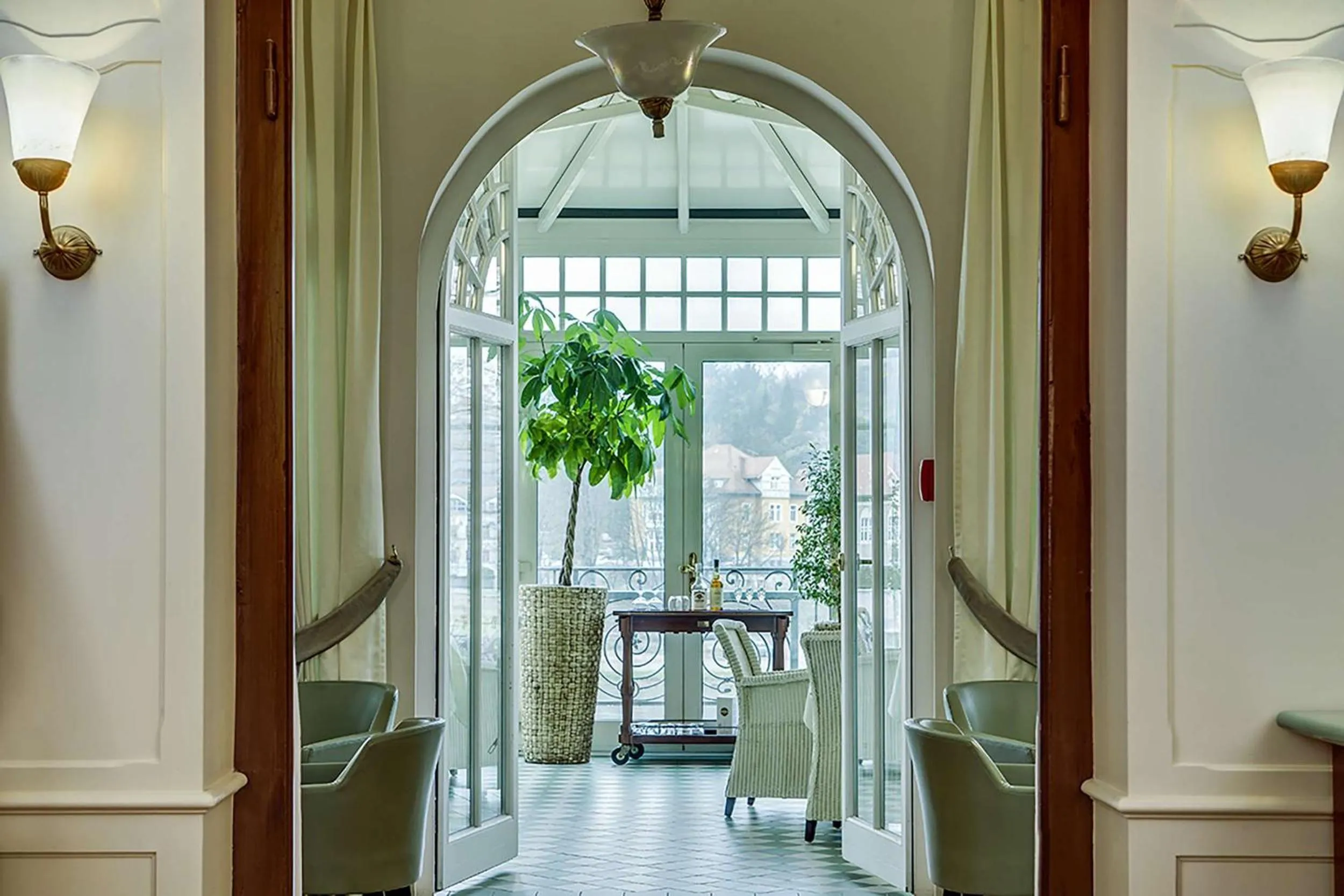 Restaurant/places to eat in Dorint Parkhotel Meißen