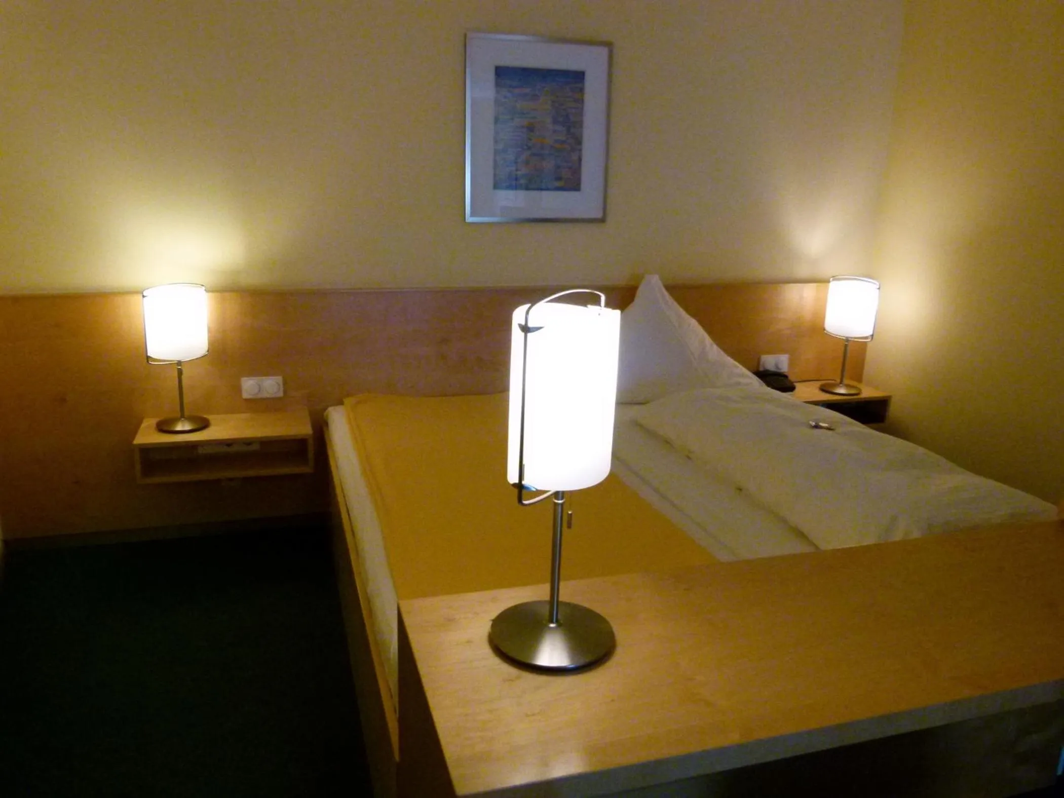Bed in Hotel Markt3