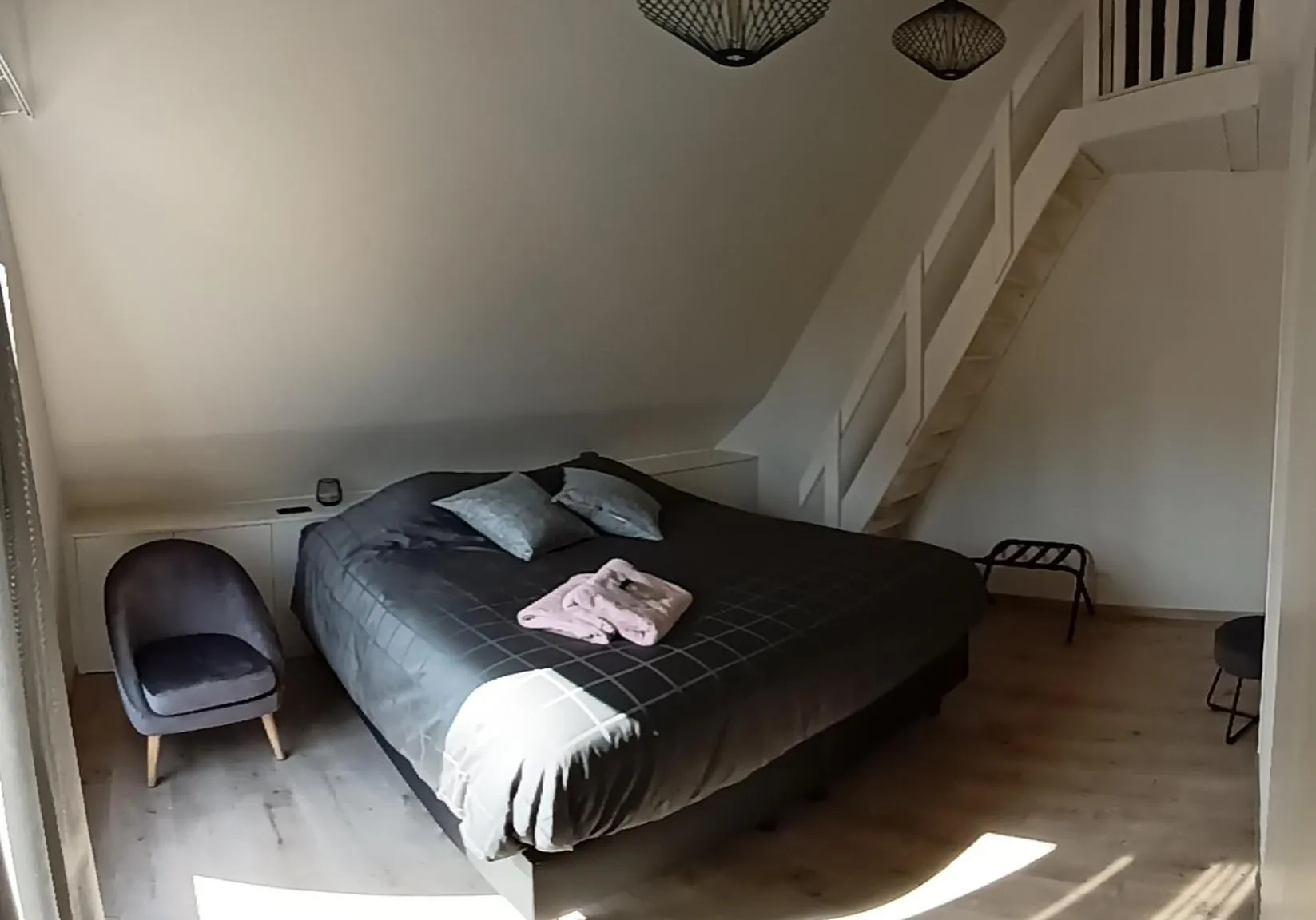 Bed in B&B Snelleghem