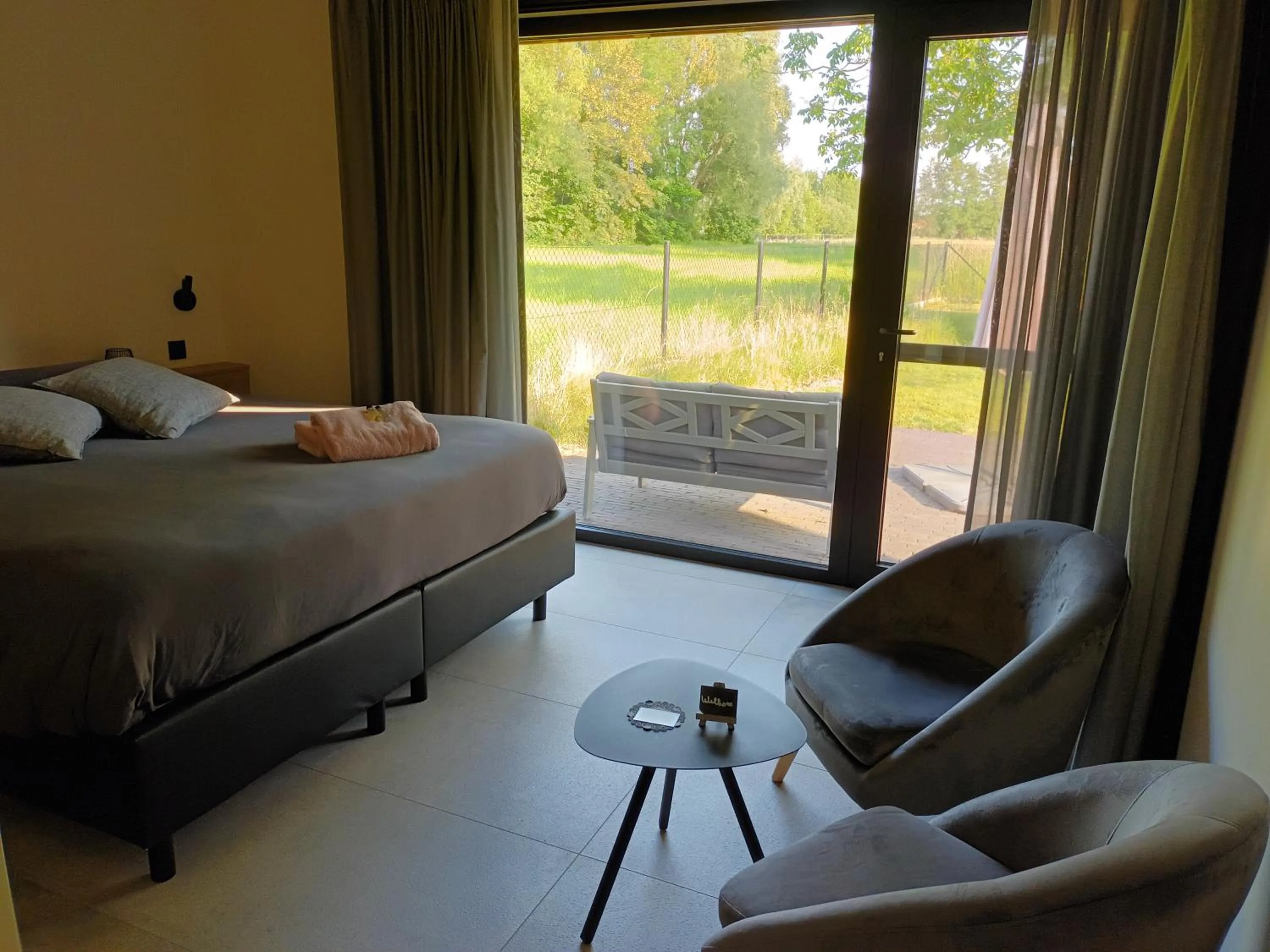 Bed in B&B Snelleghem