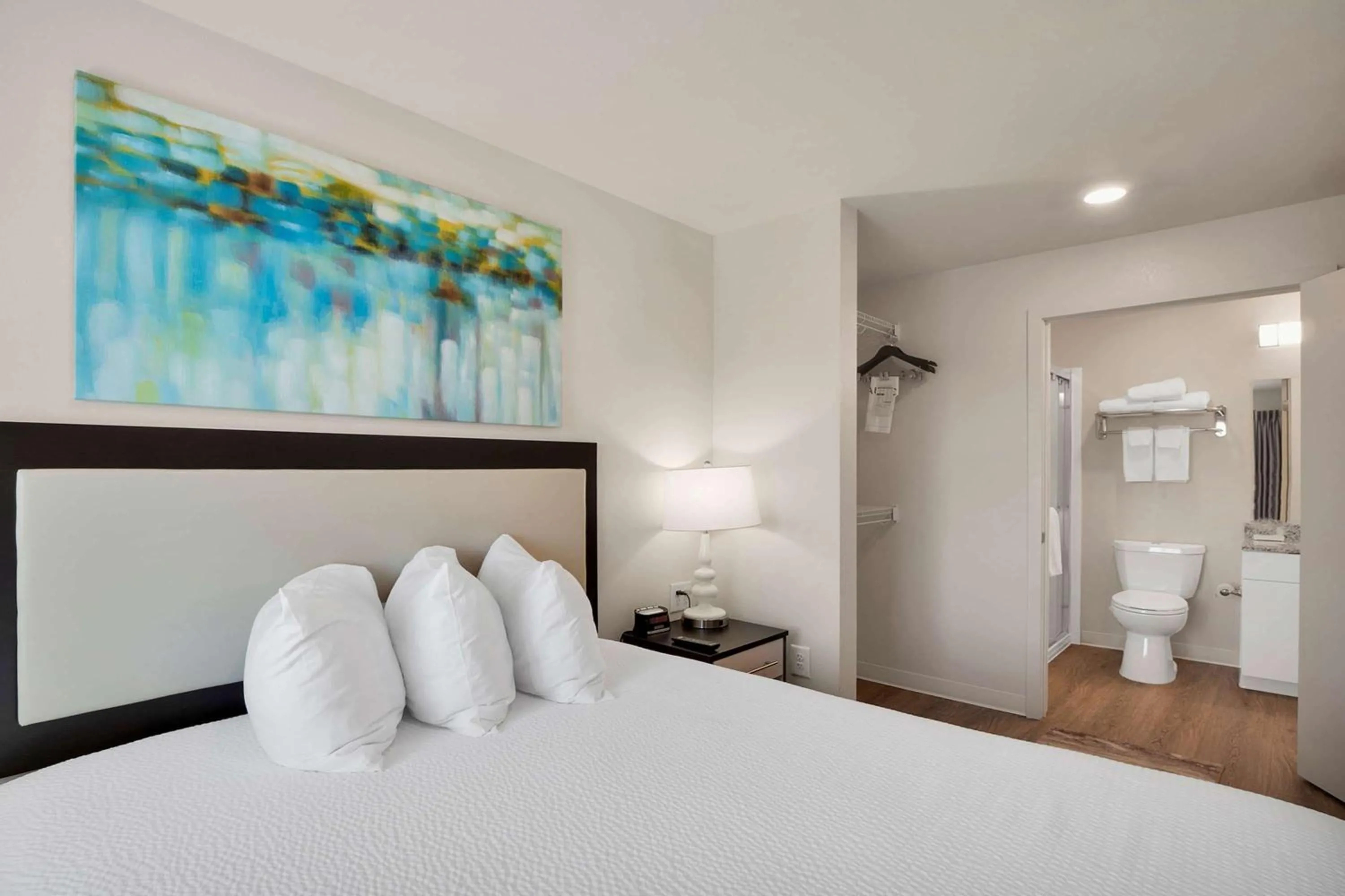 Photo of the whole room, Bed in WaterWalk Extended Stay Raleigh Durham Research Triangle