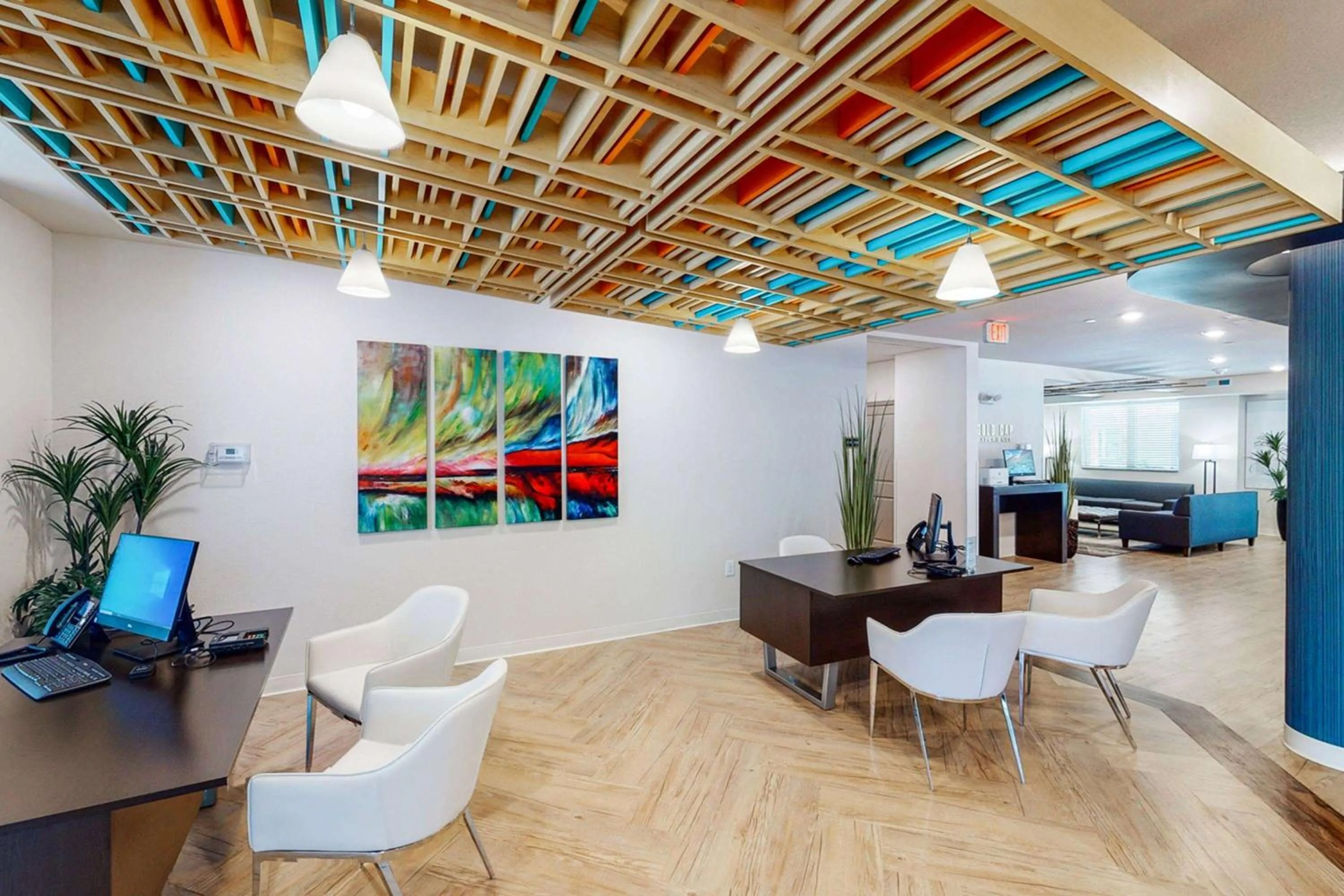 Lobby or reception in WaterWalk Extended Stay Raleigh Durham Research Triangle