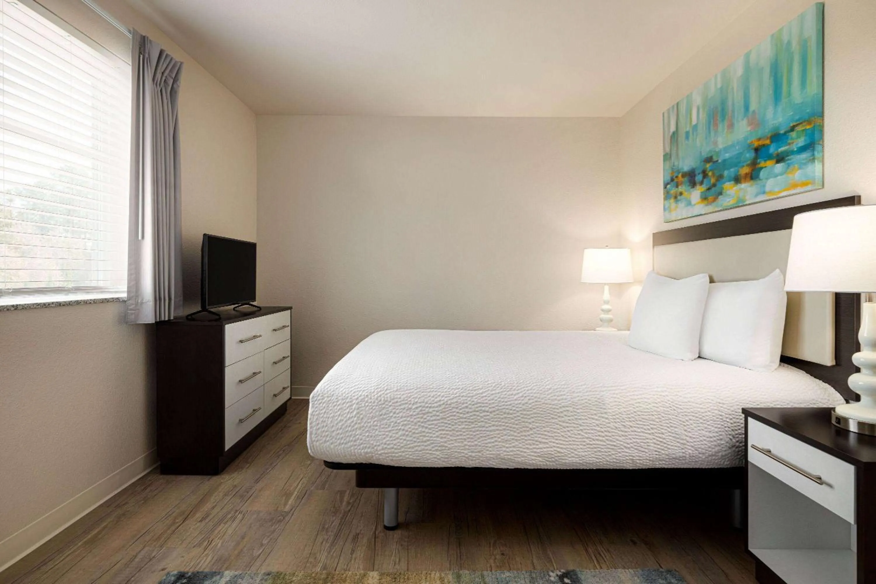 Photo of the whole room, Bed in WaterWalk Extended Stay Raleigh Durham Research Triangle