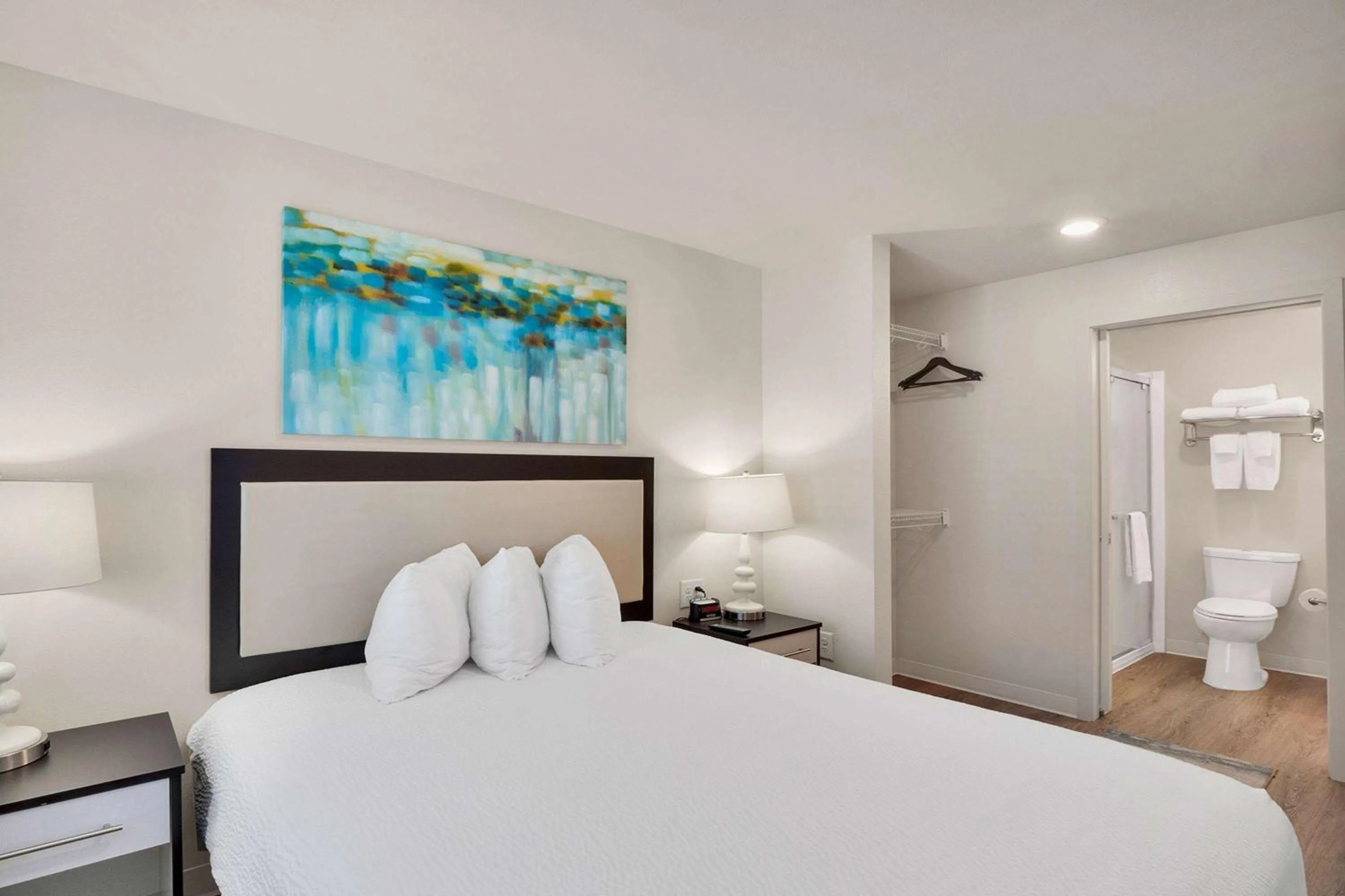 Photo of the whole room, Bed in WaterWalk Extended Stay Raleigh Durham Research Triangle