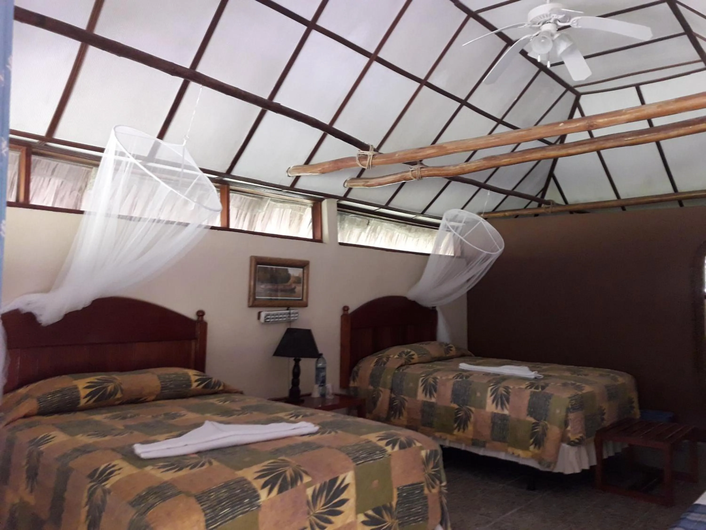 Bed in Hotel Tikal Inn