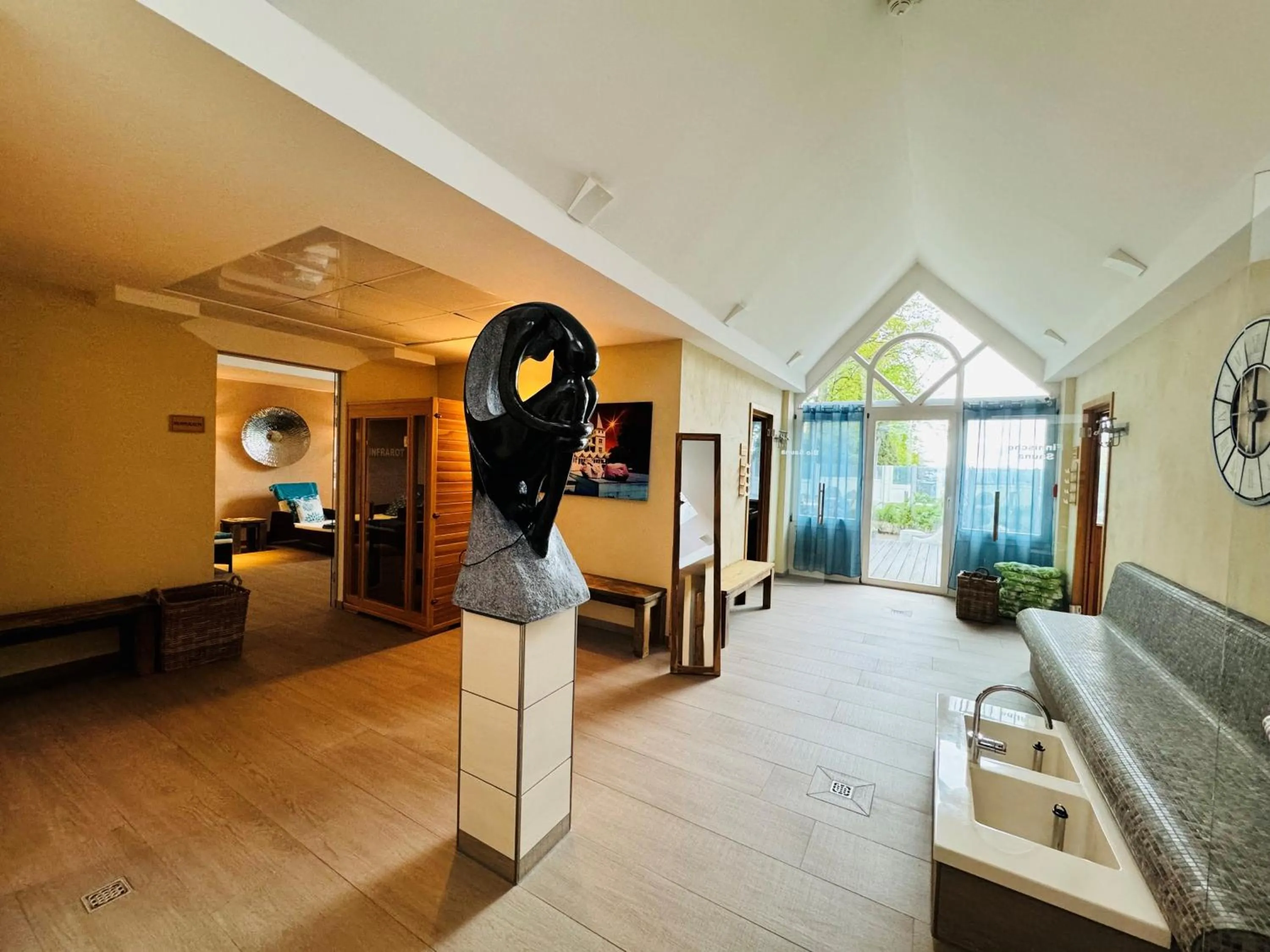 Sauna in Das 53°Hotel