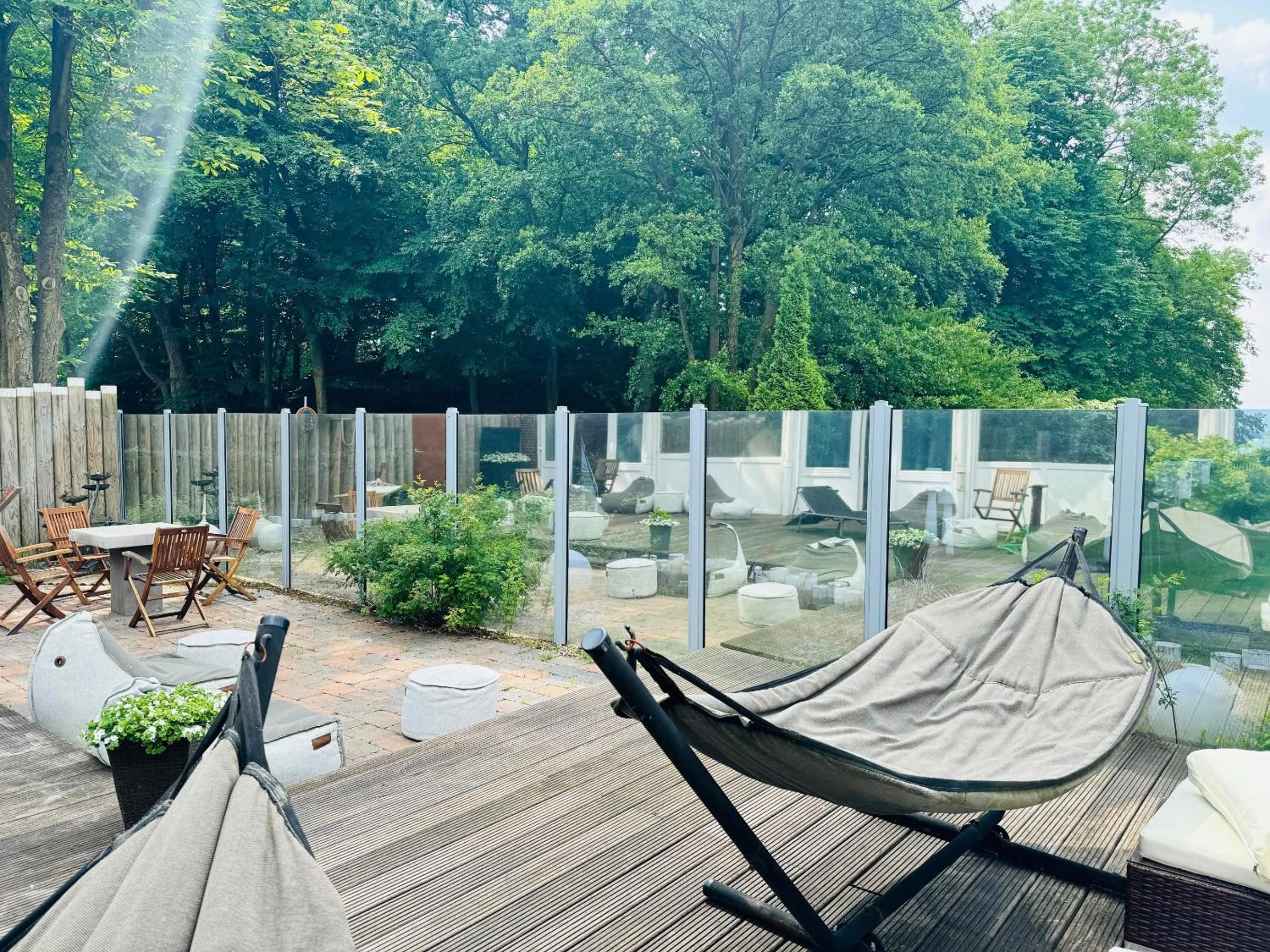 Sauna in Das 53°Hotel