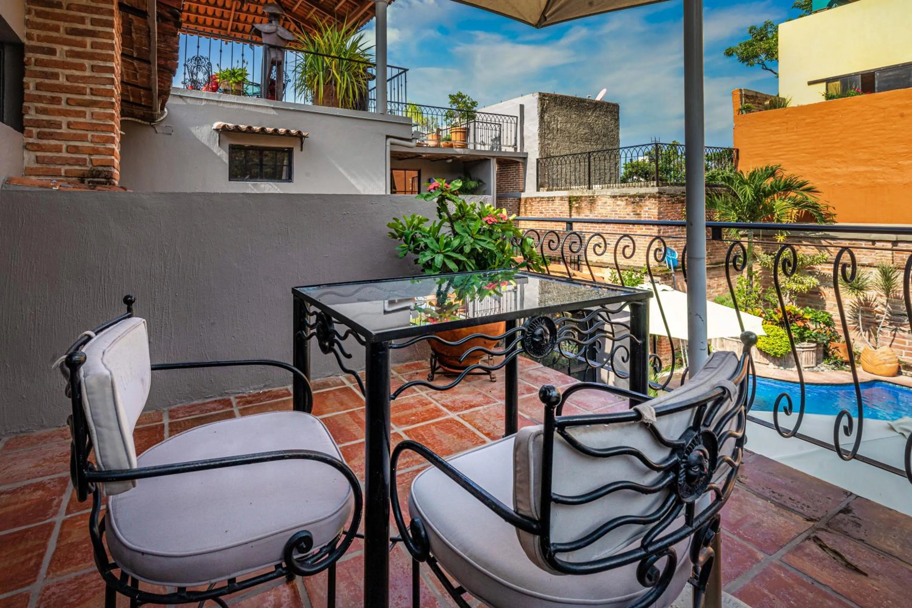Balcony/Terrace in Casa del Sol Inn