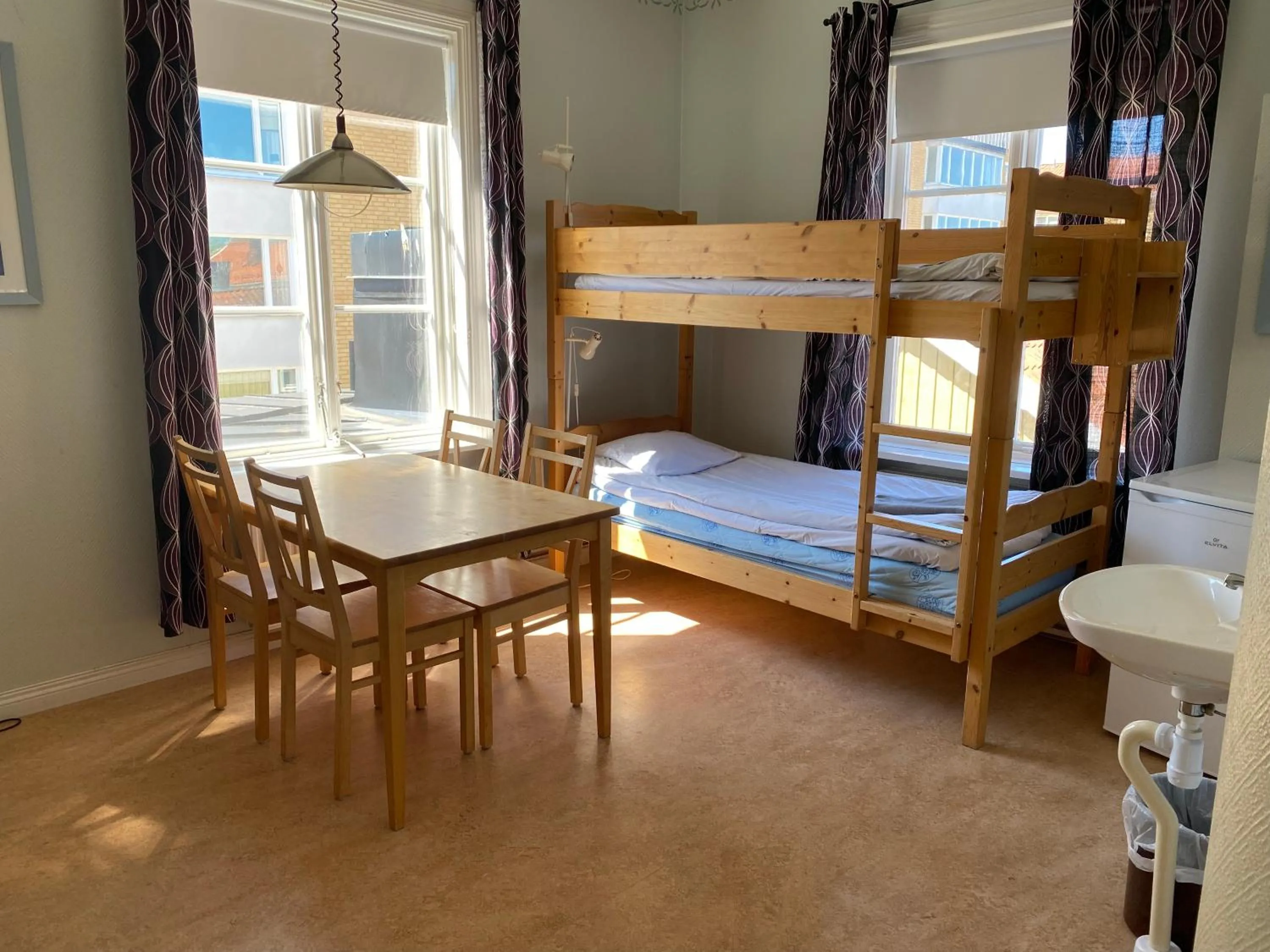 Bed in Gefle vandrarhem