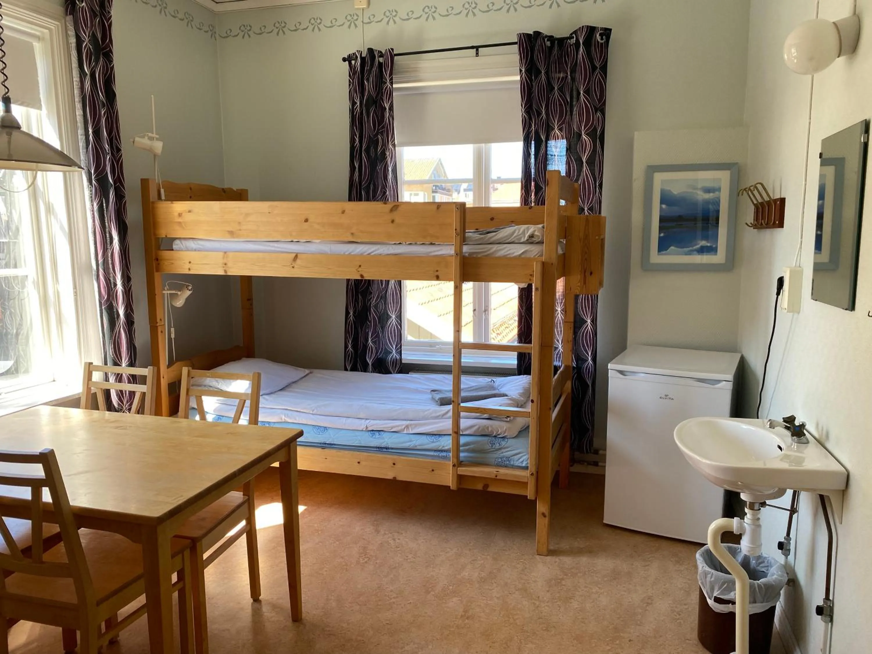 Bed in Gefle vandrarhem