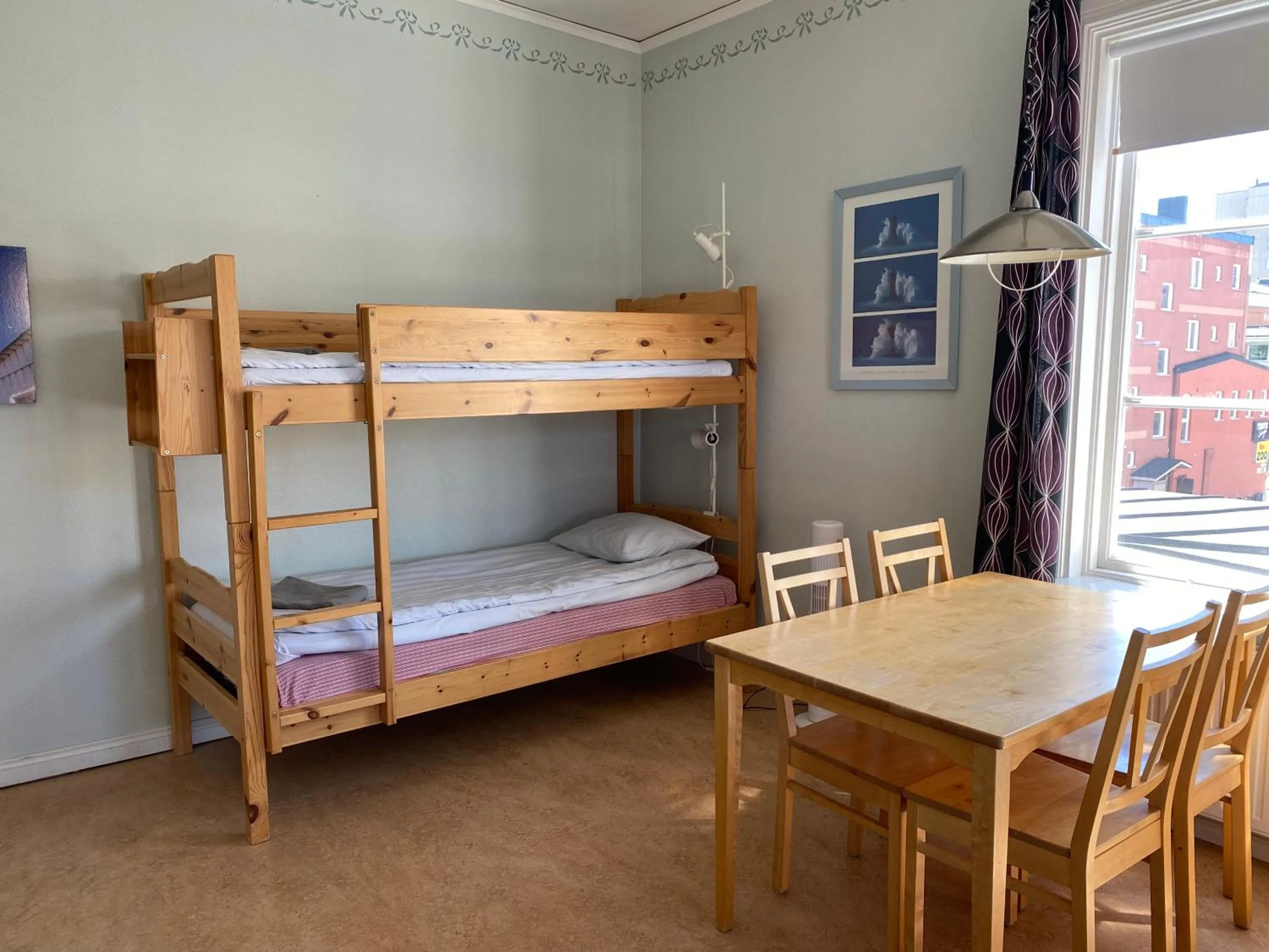 Bed in Gefle vandrarhem