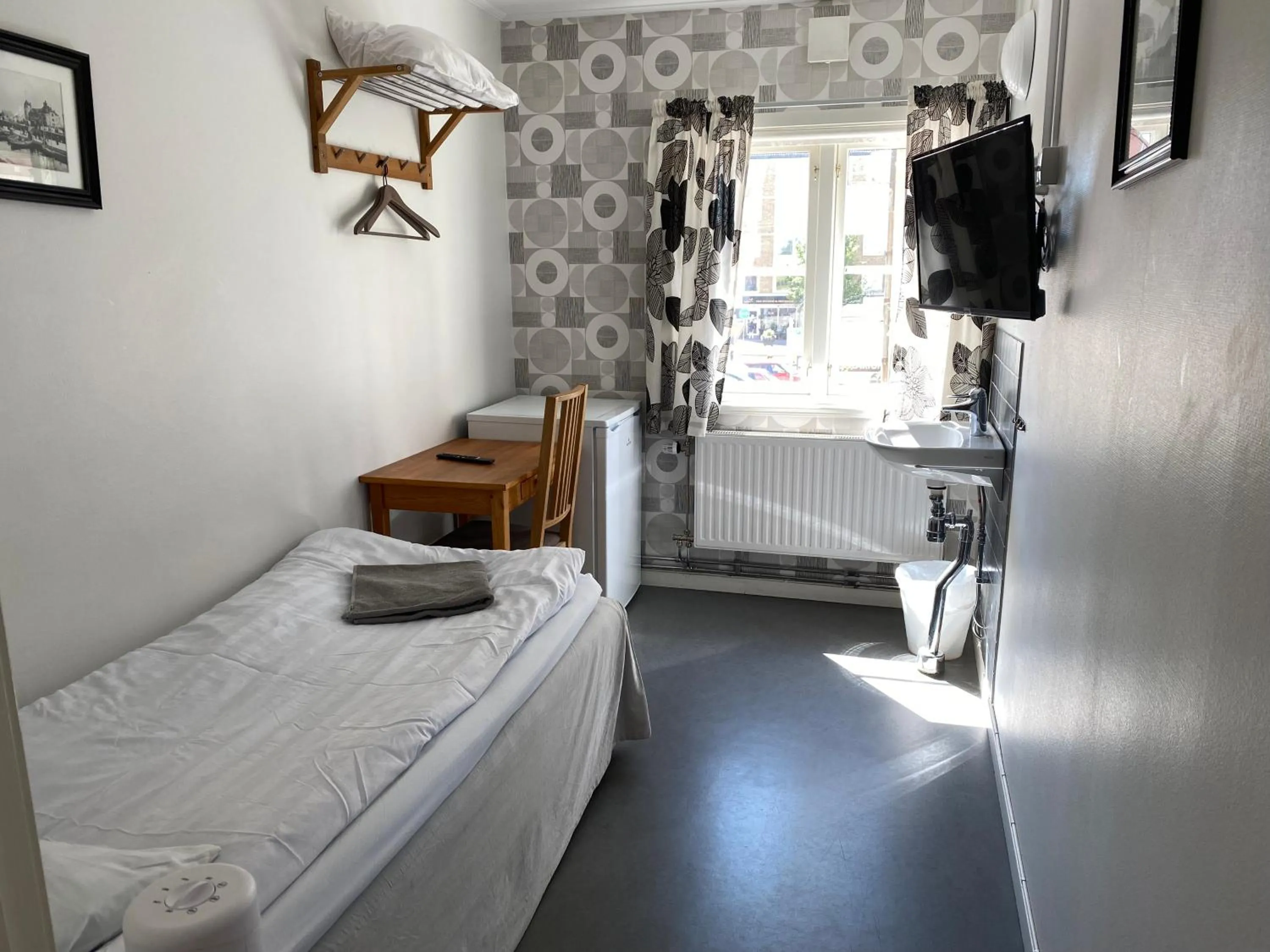 Bed in Gefle vandrarhem